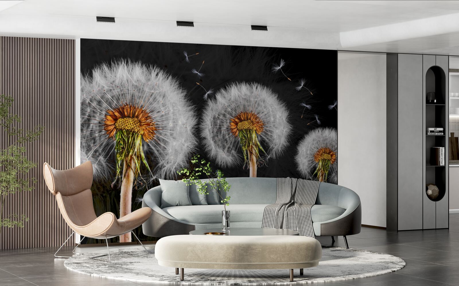 Фотошпалери зів'ялі великі косулі