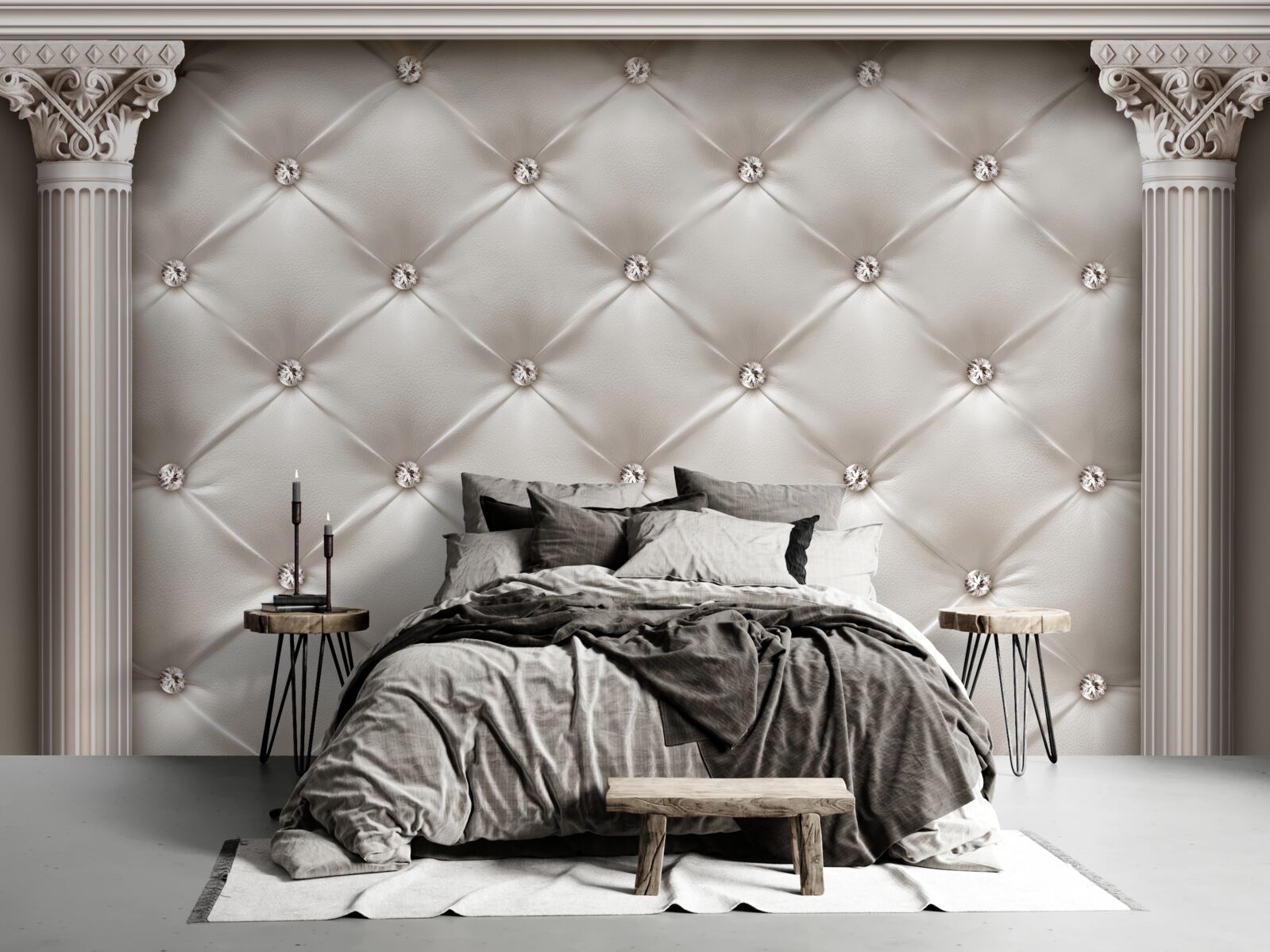 Фотошпалери закруглені та декоративні поверхні