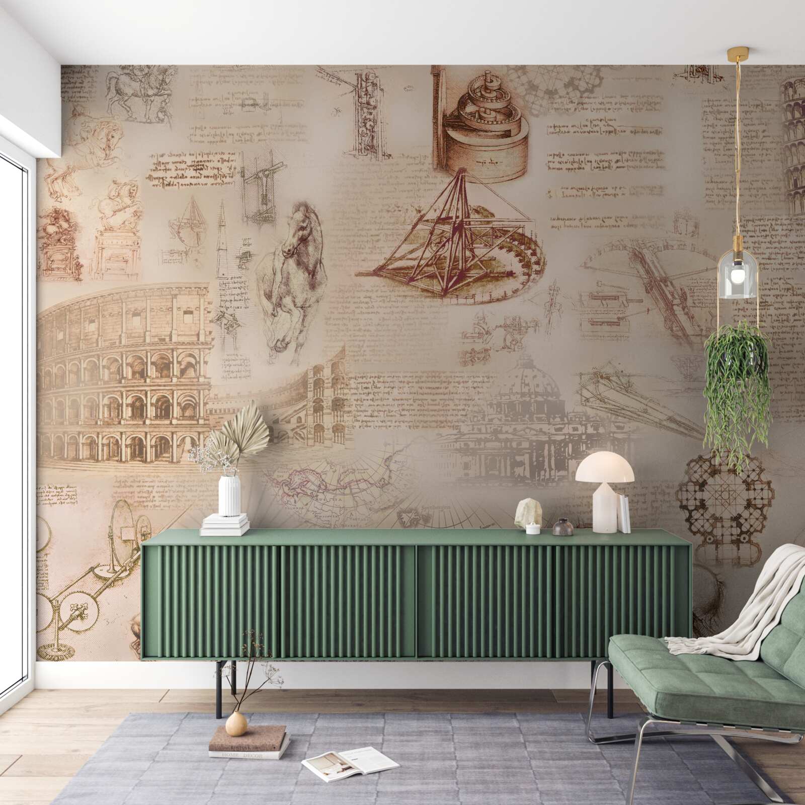 Фотошпалери стародавня румунія та ретро італія