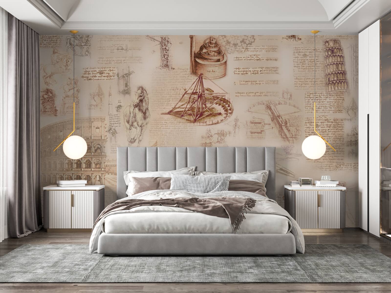 Фотошпалери стародавня румунія та ретро італія