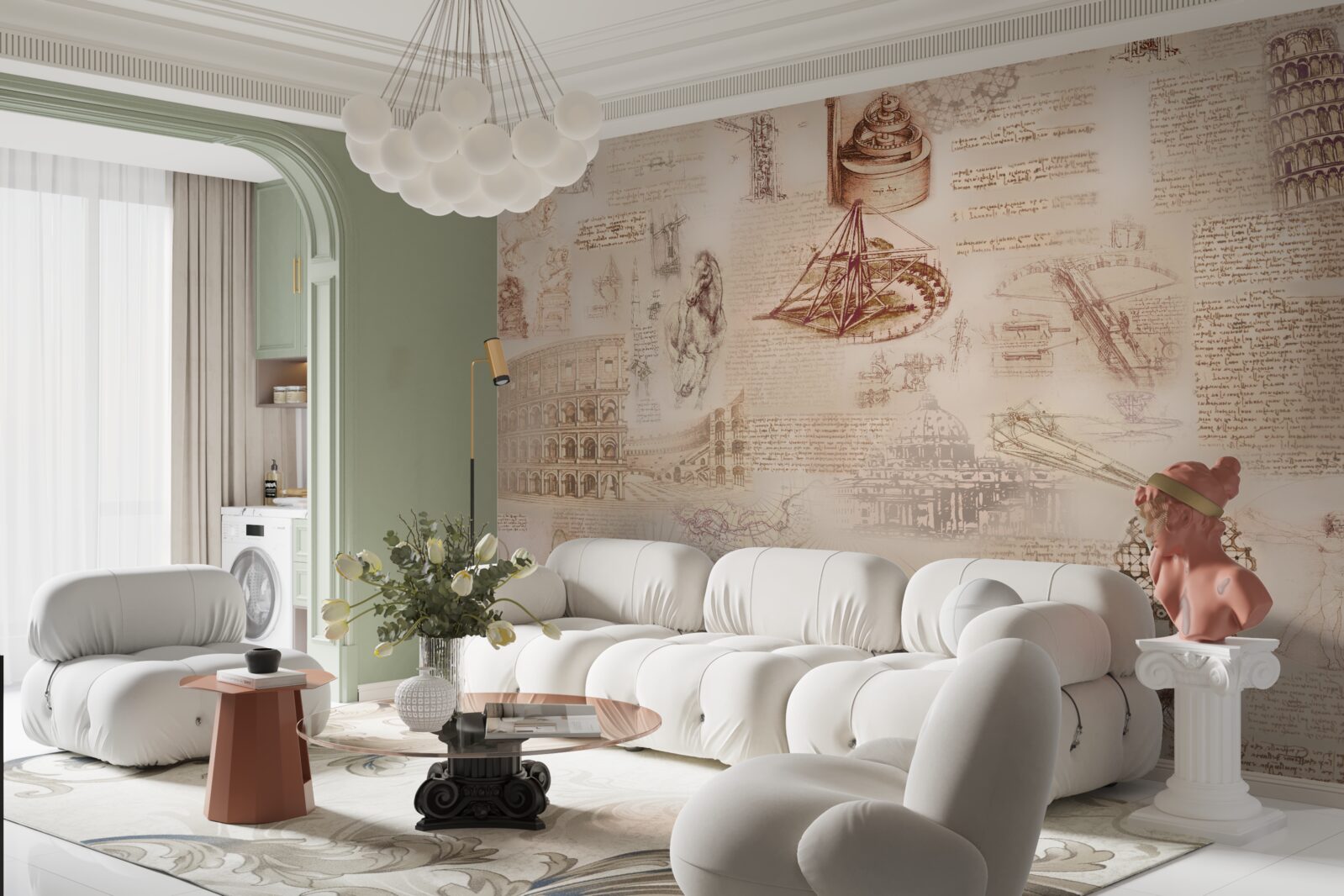 Фотошпалери стародавня румунія та ретро італія