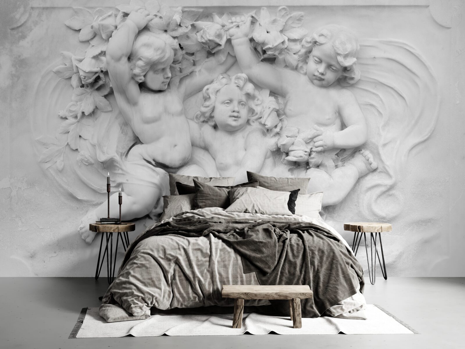 Фотошпалери рельєф - ігрове поле для ангелів