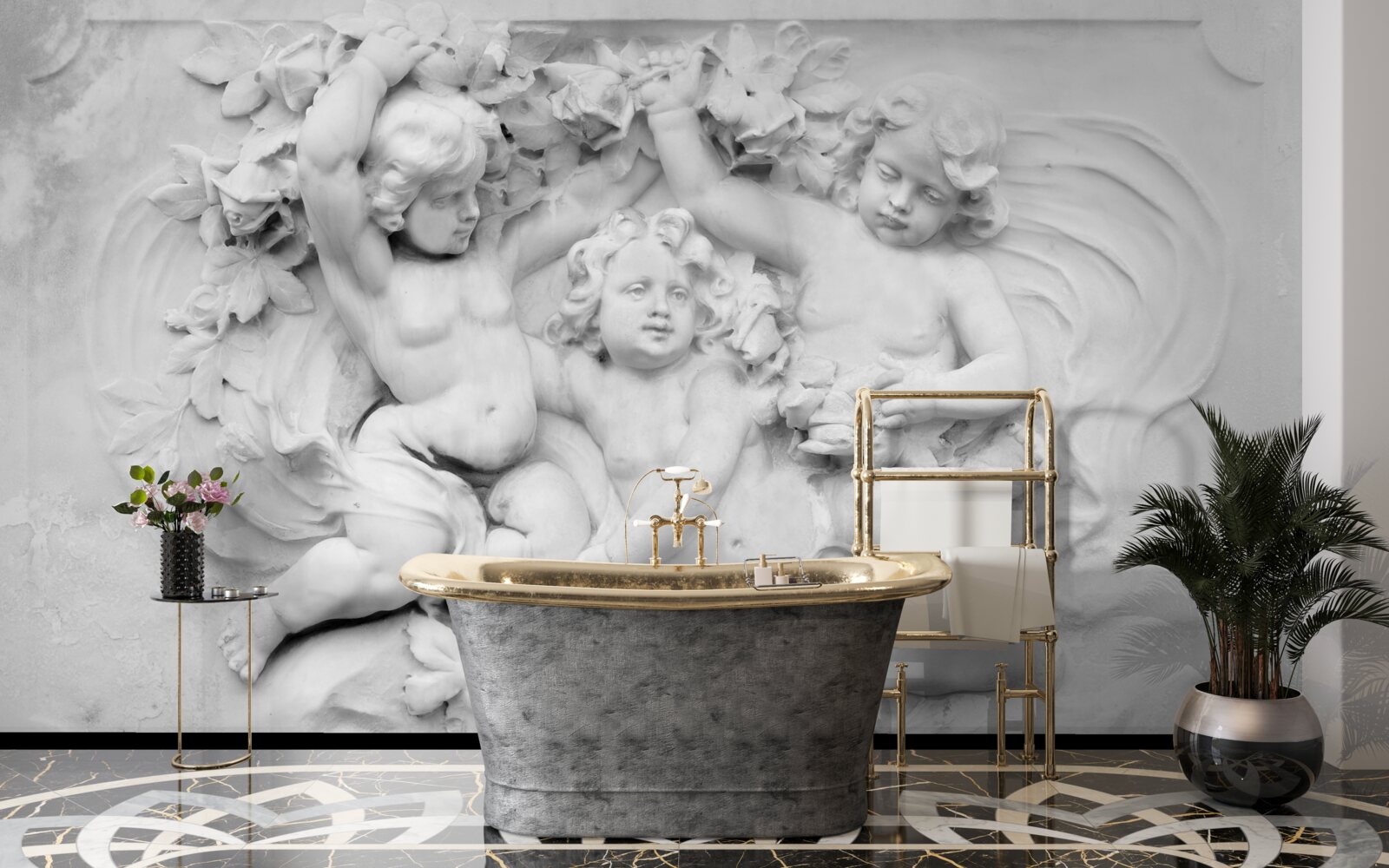 Фотошпалери рельєф - ігрове поле для ангелів