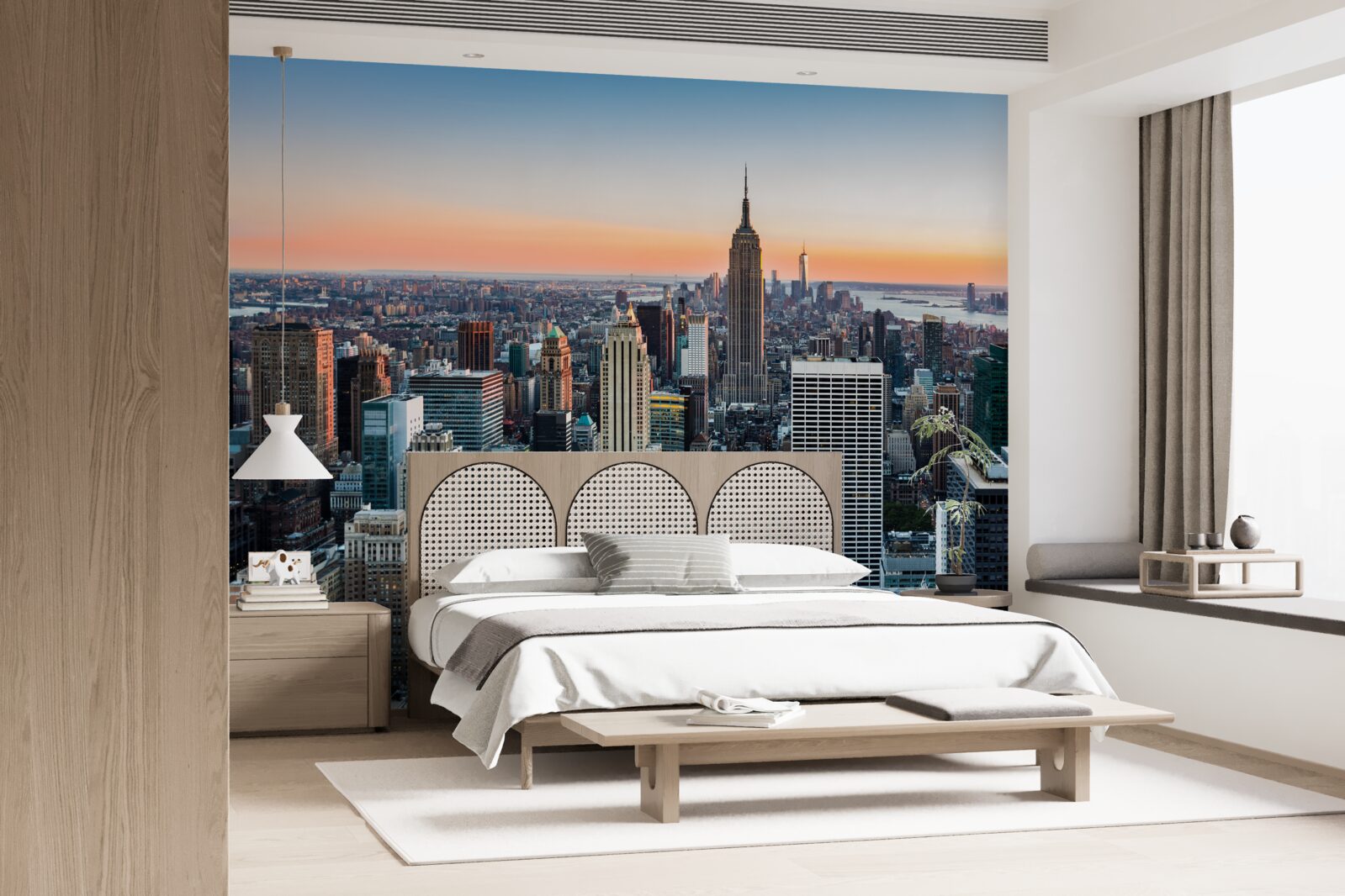 Фотошпалери сутінки в глибині великого яблука