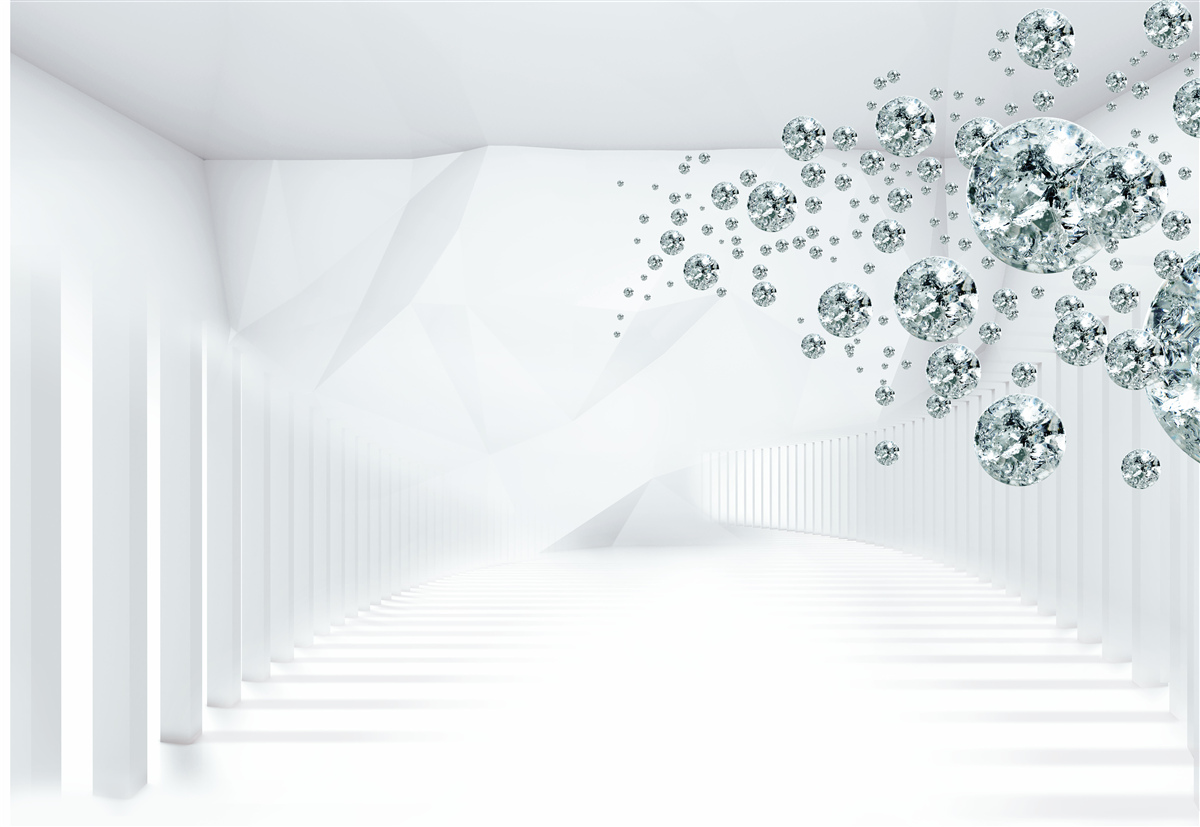 Фотошпалери краплі води в яскраво освітленій кімнаті