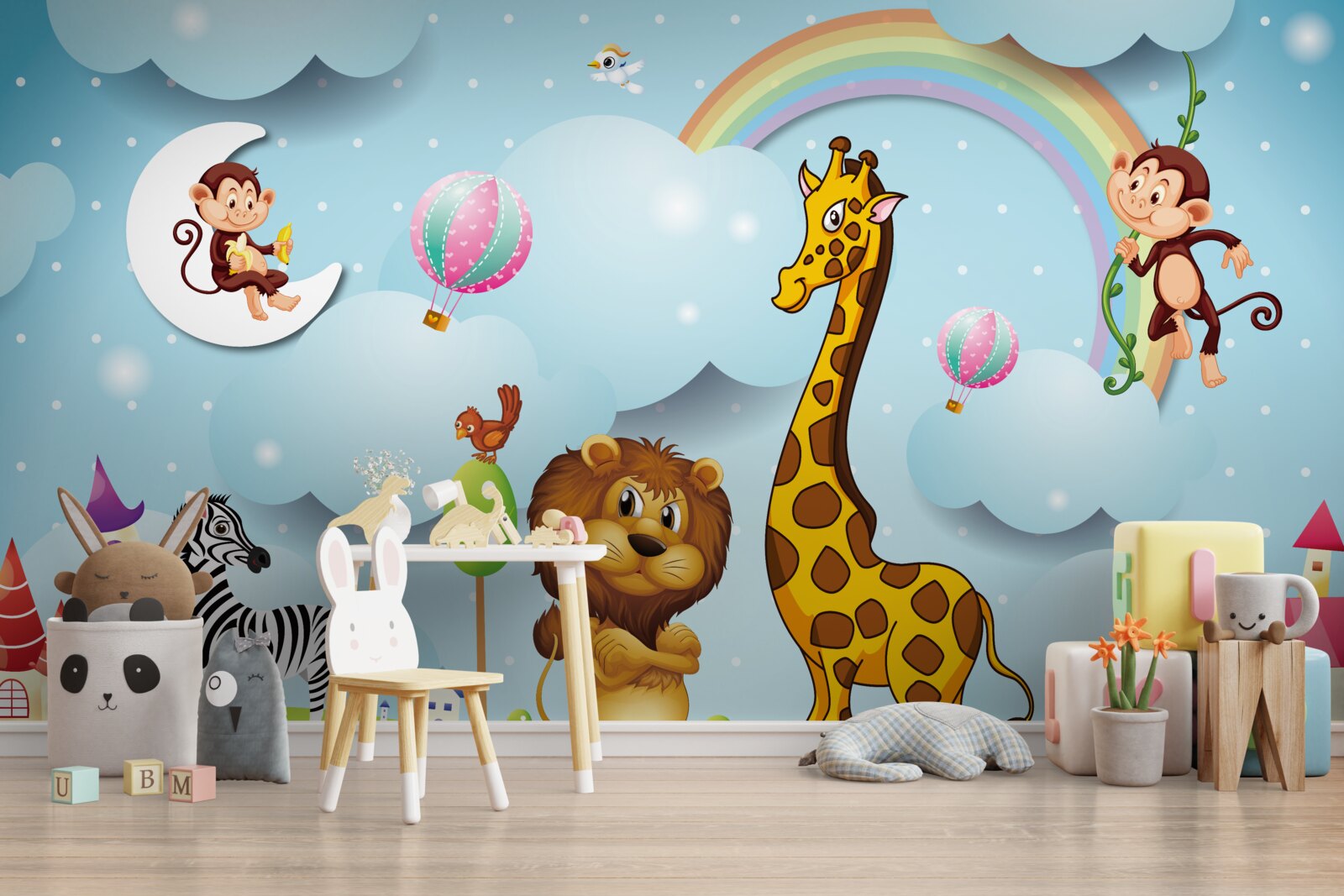 Фотошпалери тварини на свіжому лузі