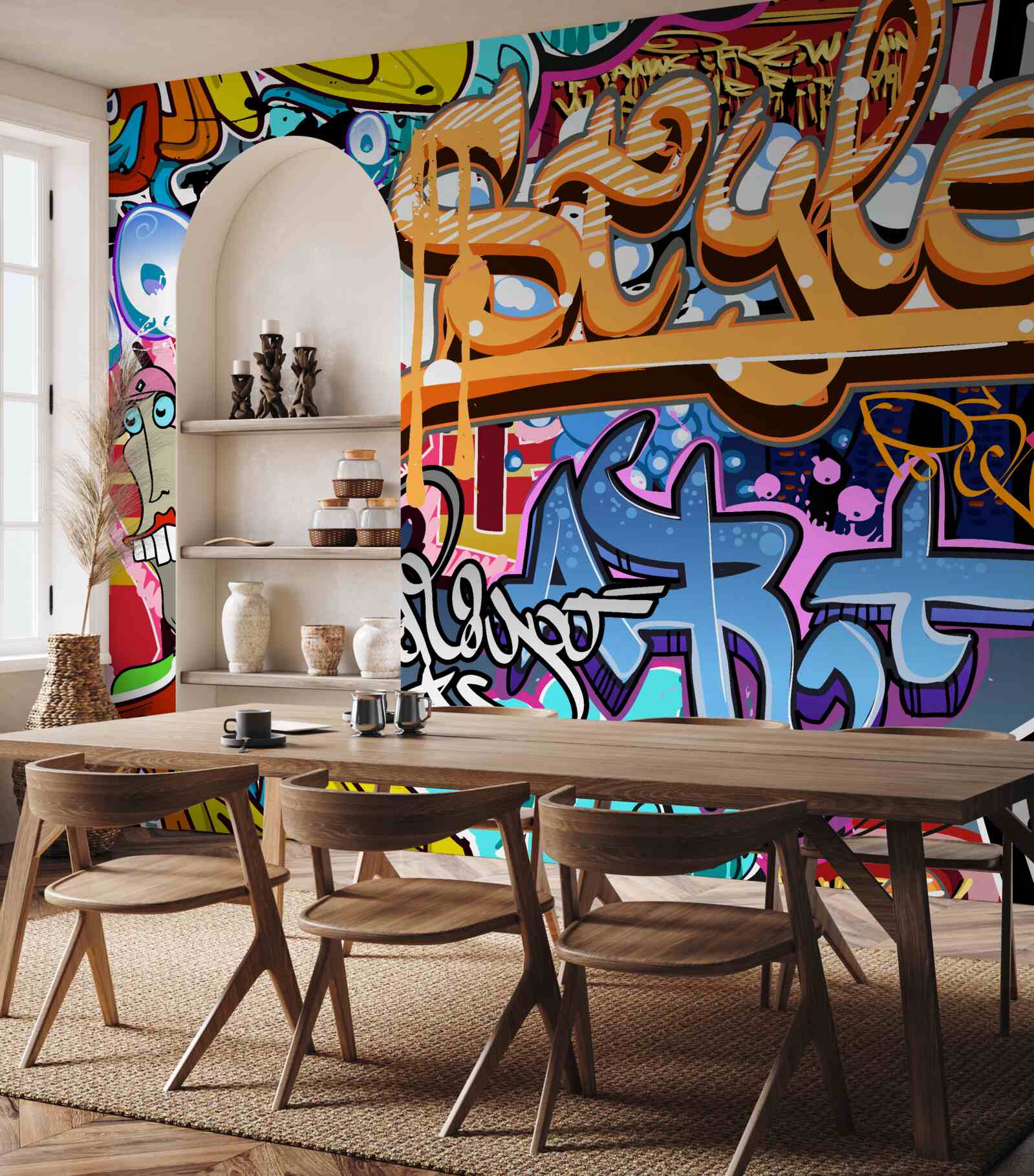 Фотошпалери Живий настінний живопис