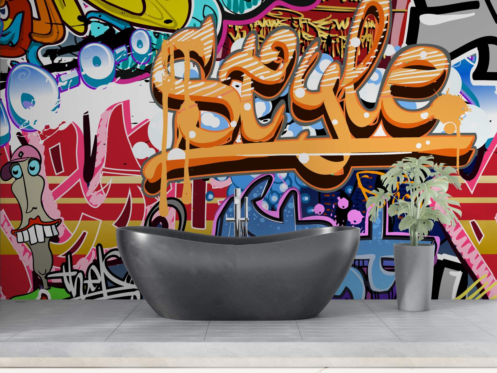 Фотошпалери Живий настінний живопис