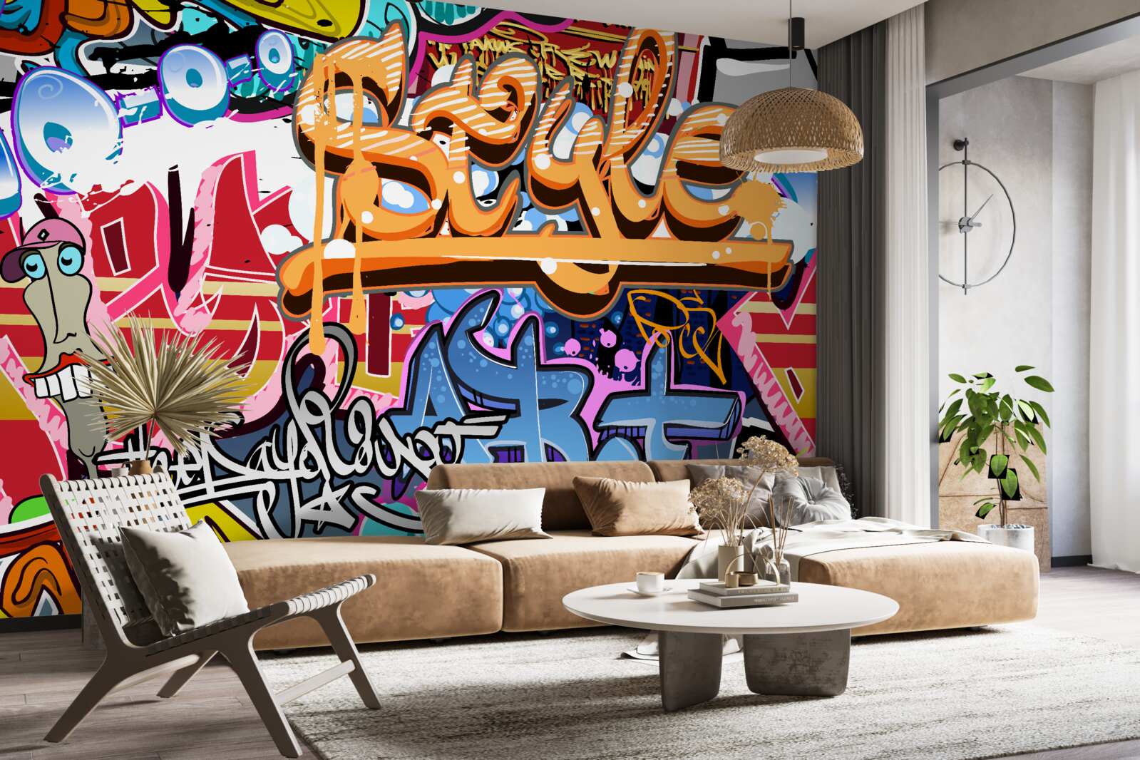 Фотошпалери Живий настінний живопис