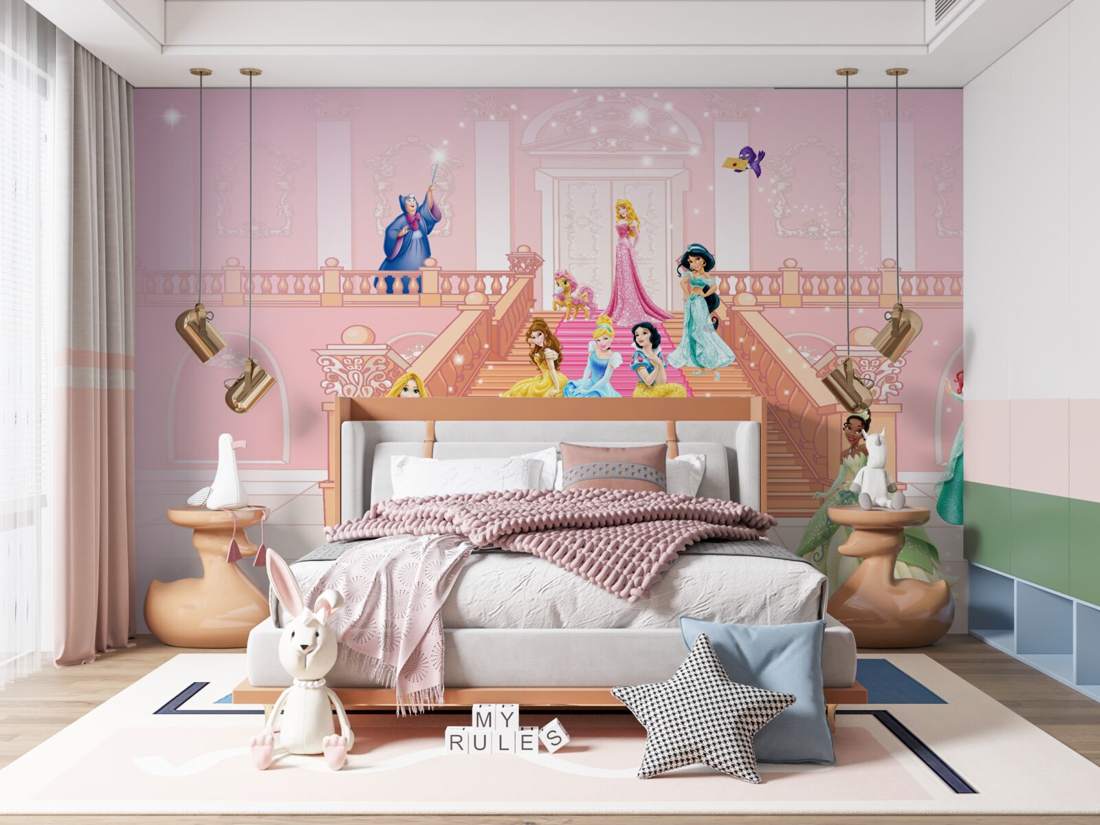 Фотошпалери принцеси з мультфільму Діснея