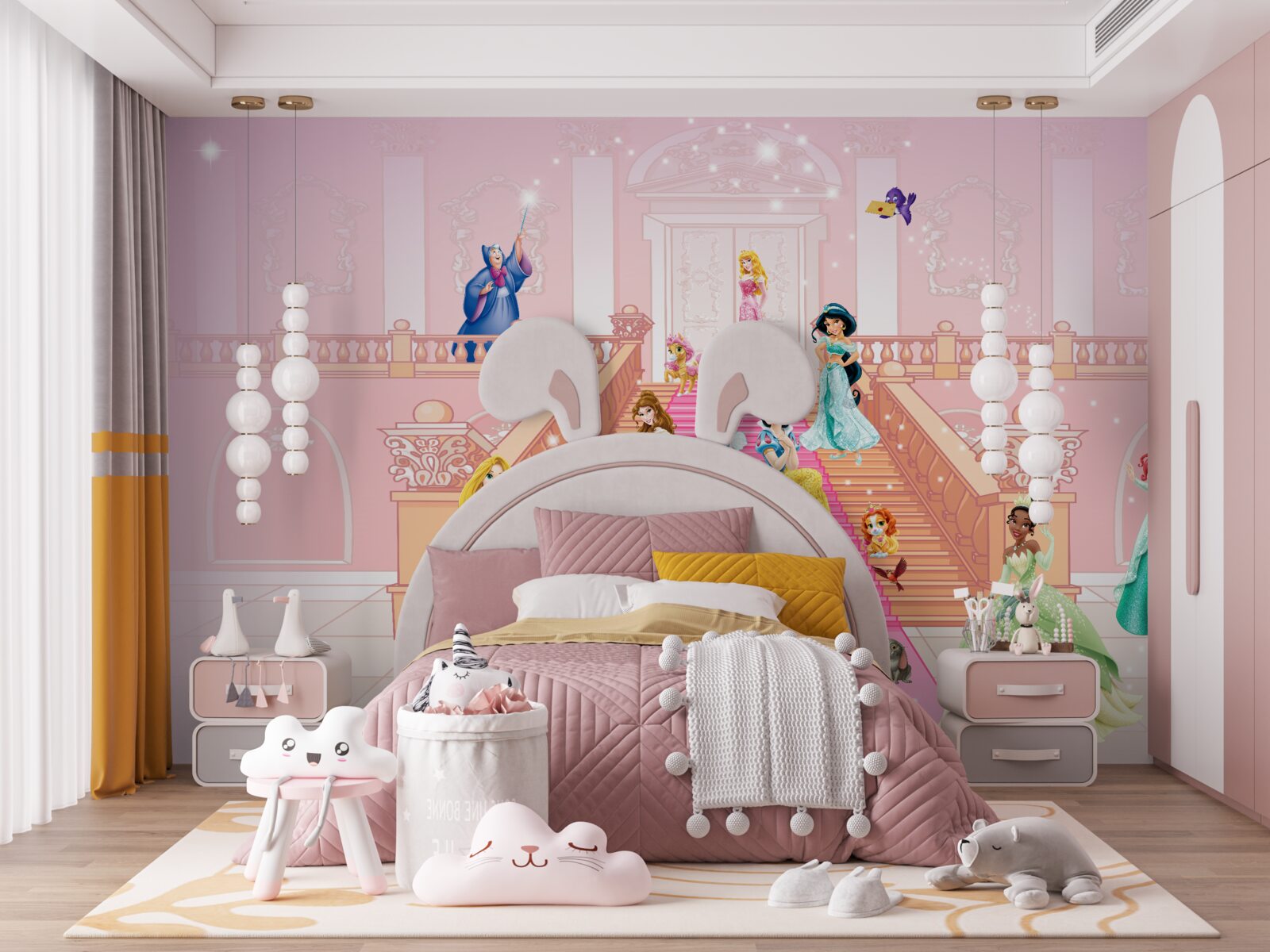 Фотошпалери принцеси з мультфільму Діснея