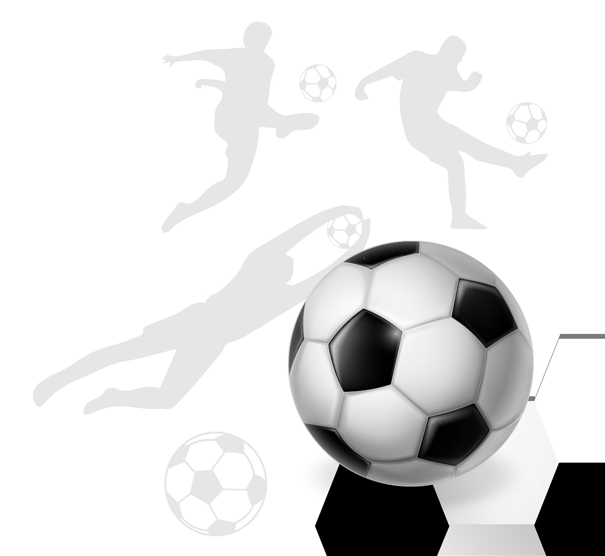 Фотошпалери великий футбольний м'яч