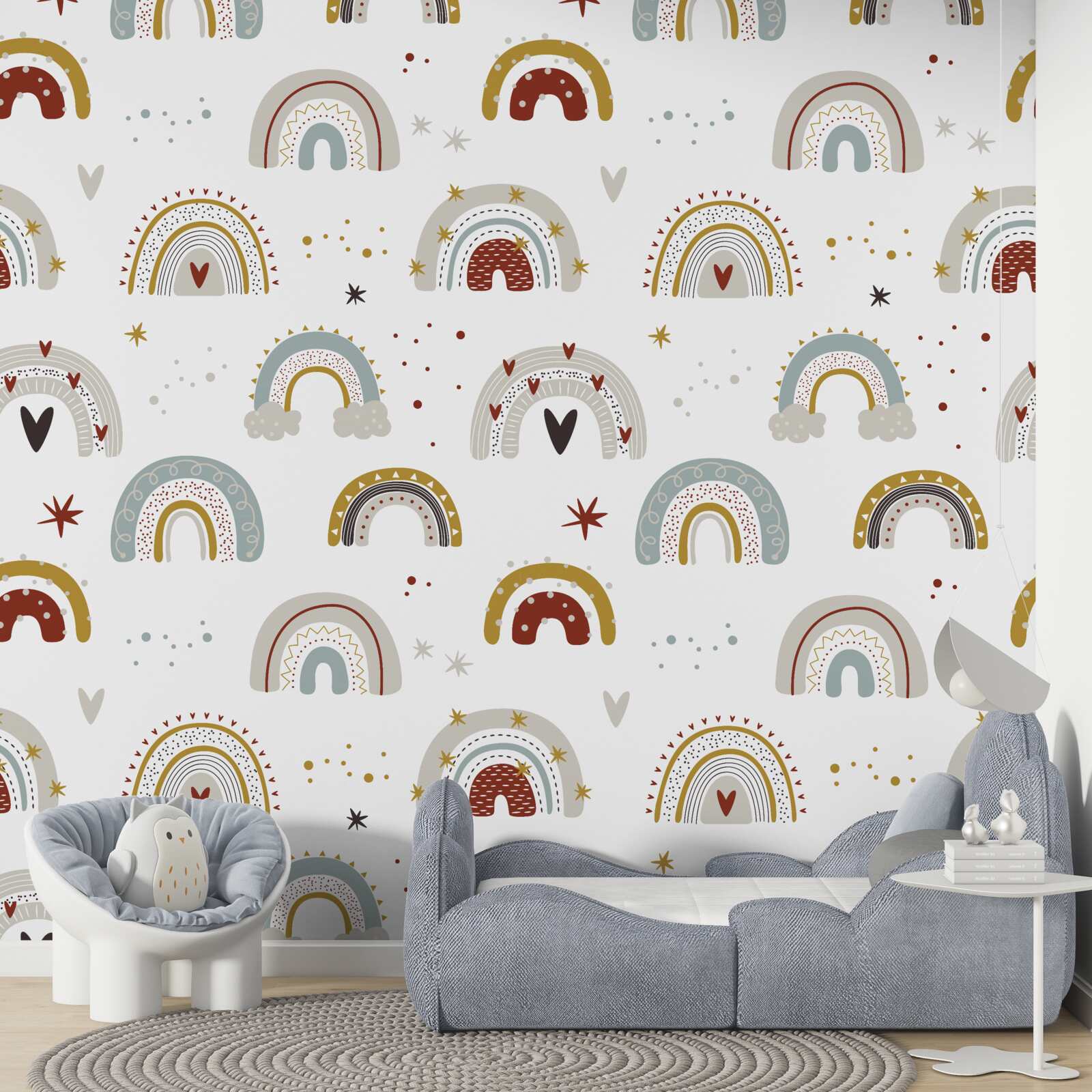 Фотошпалери всілякі абстрактні веселки