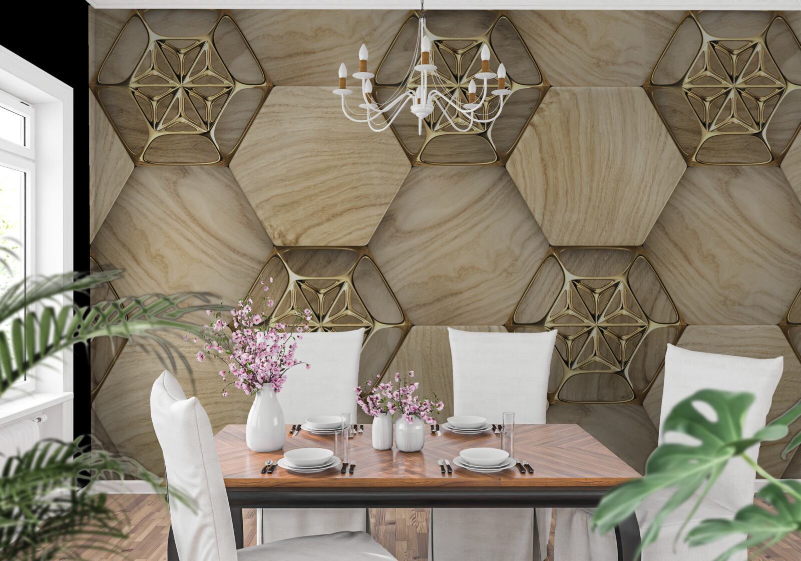 Фотошпалери підлога в абстрактному стилі