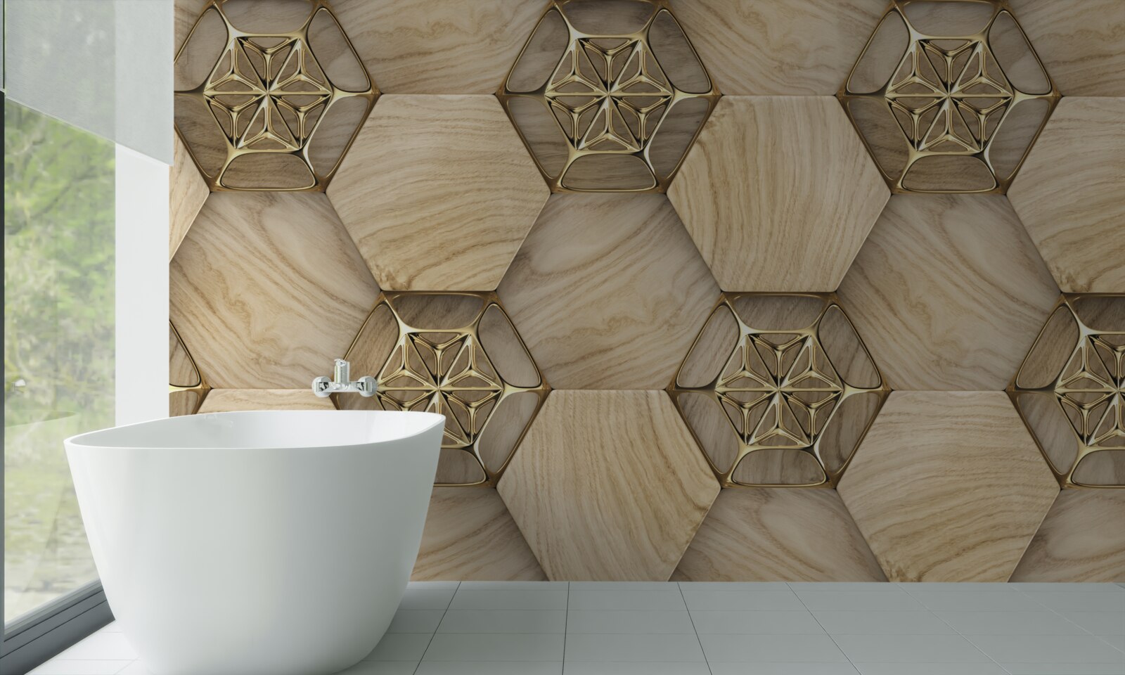 Фотошпалери підлога в абстрактному стилі