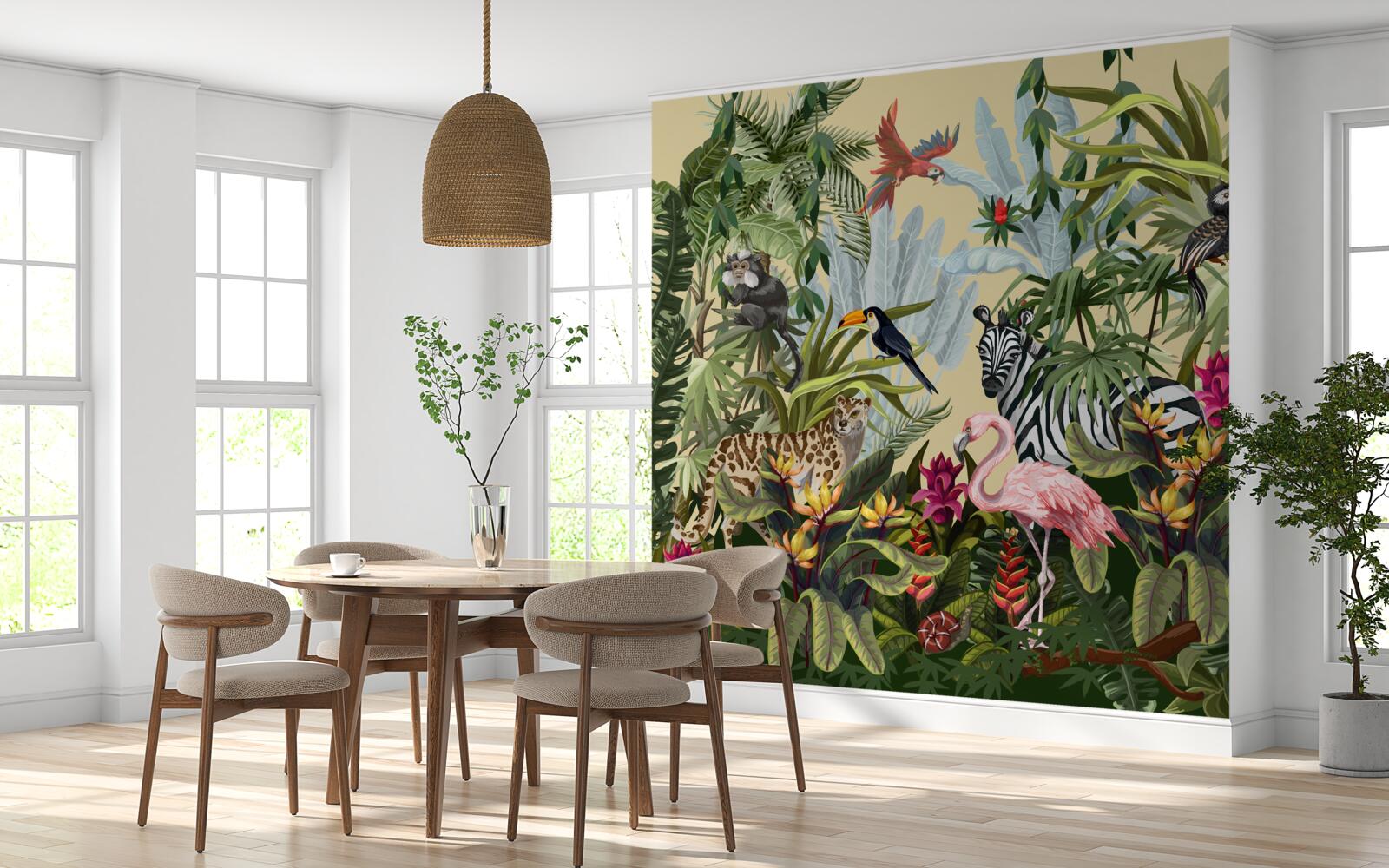 Фотошпалери мешканці тропічних лісів