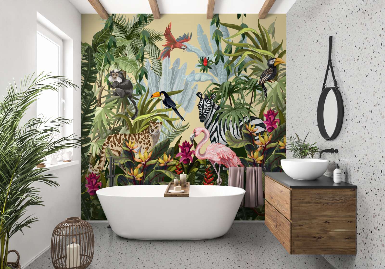 Фотошпалери мешканці тропічних лісів