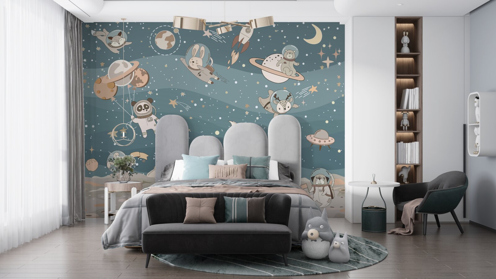 Фотошпалери космічні тварини