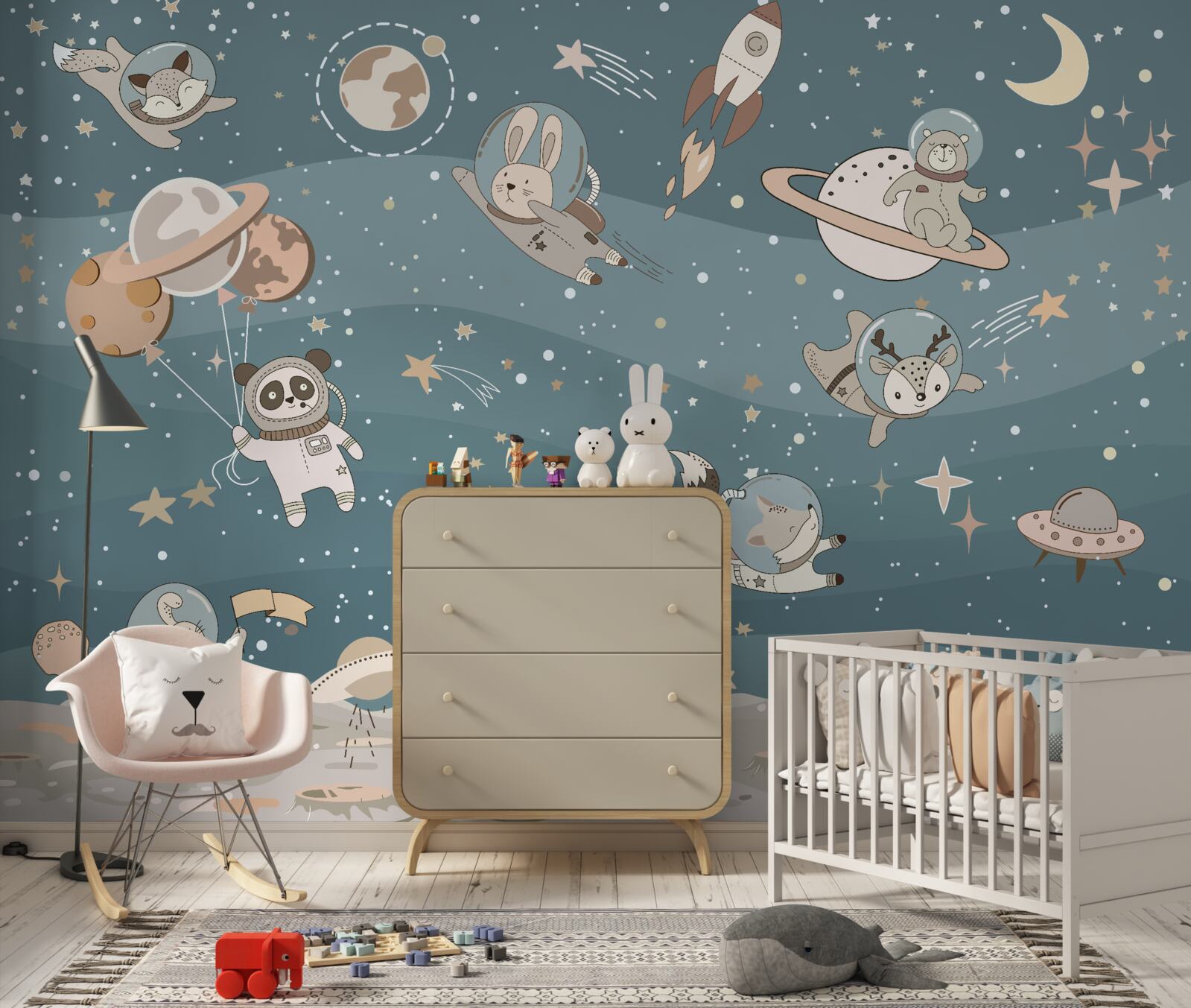 Фотошпалери космічні тварини