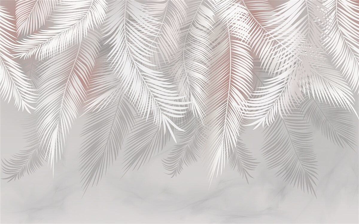 Фотошпалери біле, хрустке та ніжне листя