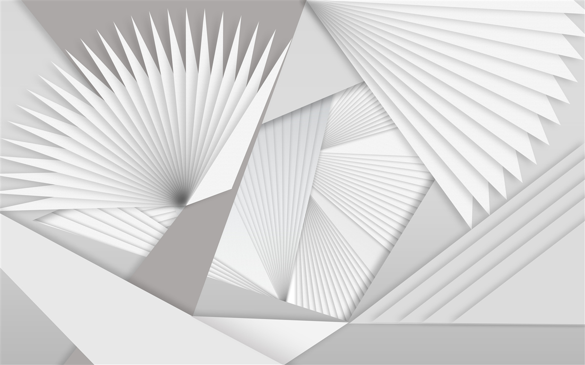 Фотошпалери перспективний погляд на геометричні фігури