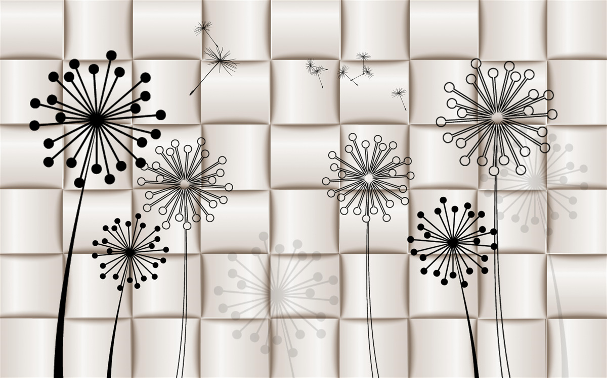 Фотошпалери незвичайні багатоніжки та маленькі птахи