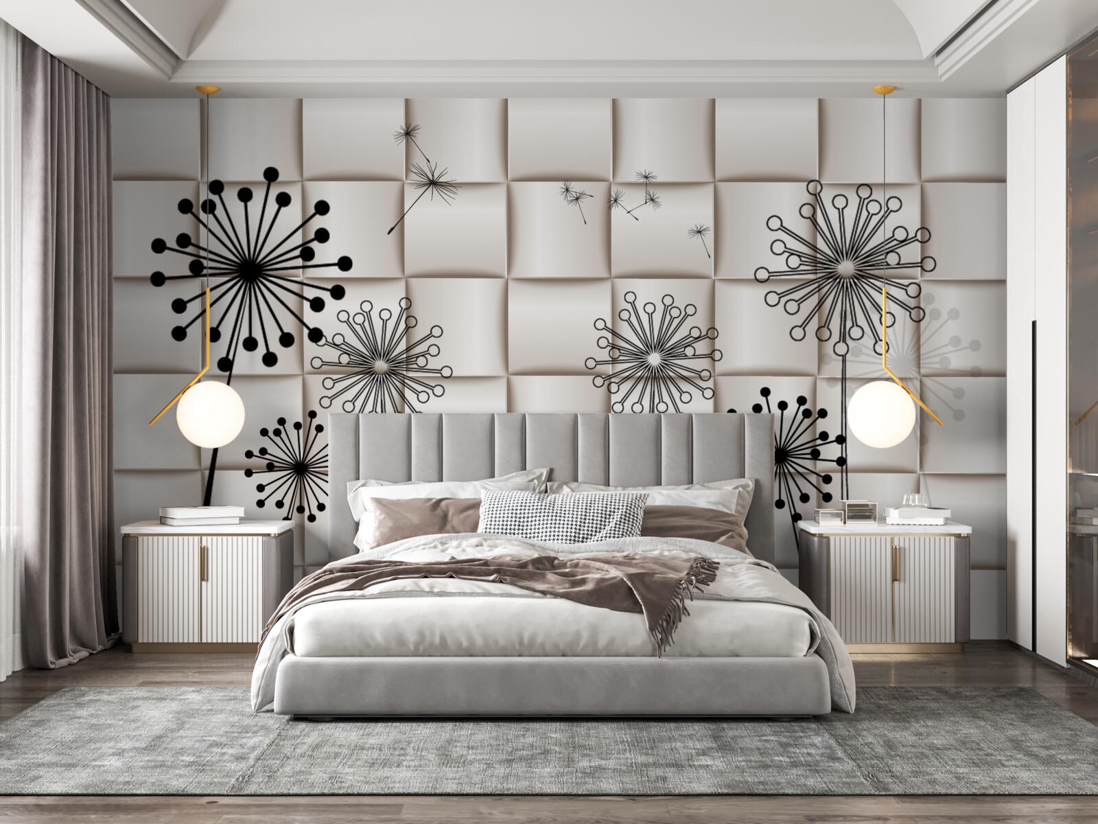 Фотошпалери незвичайні багатоніжки та маленькі птахи