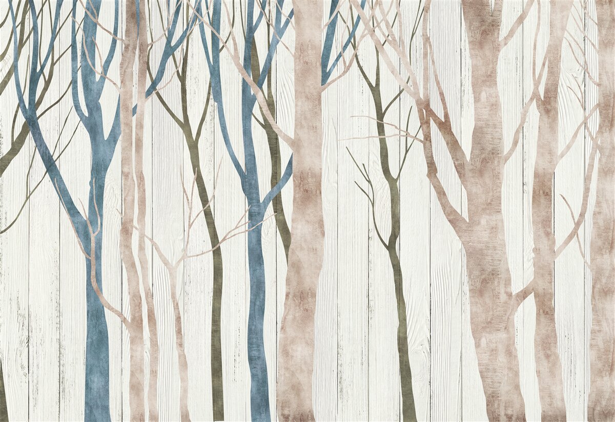 Фотошпалери образ похиленого лісу