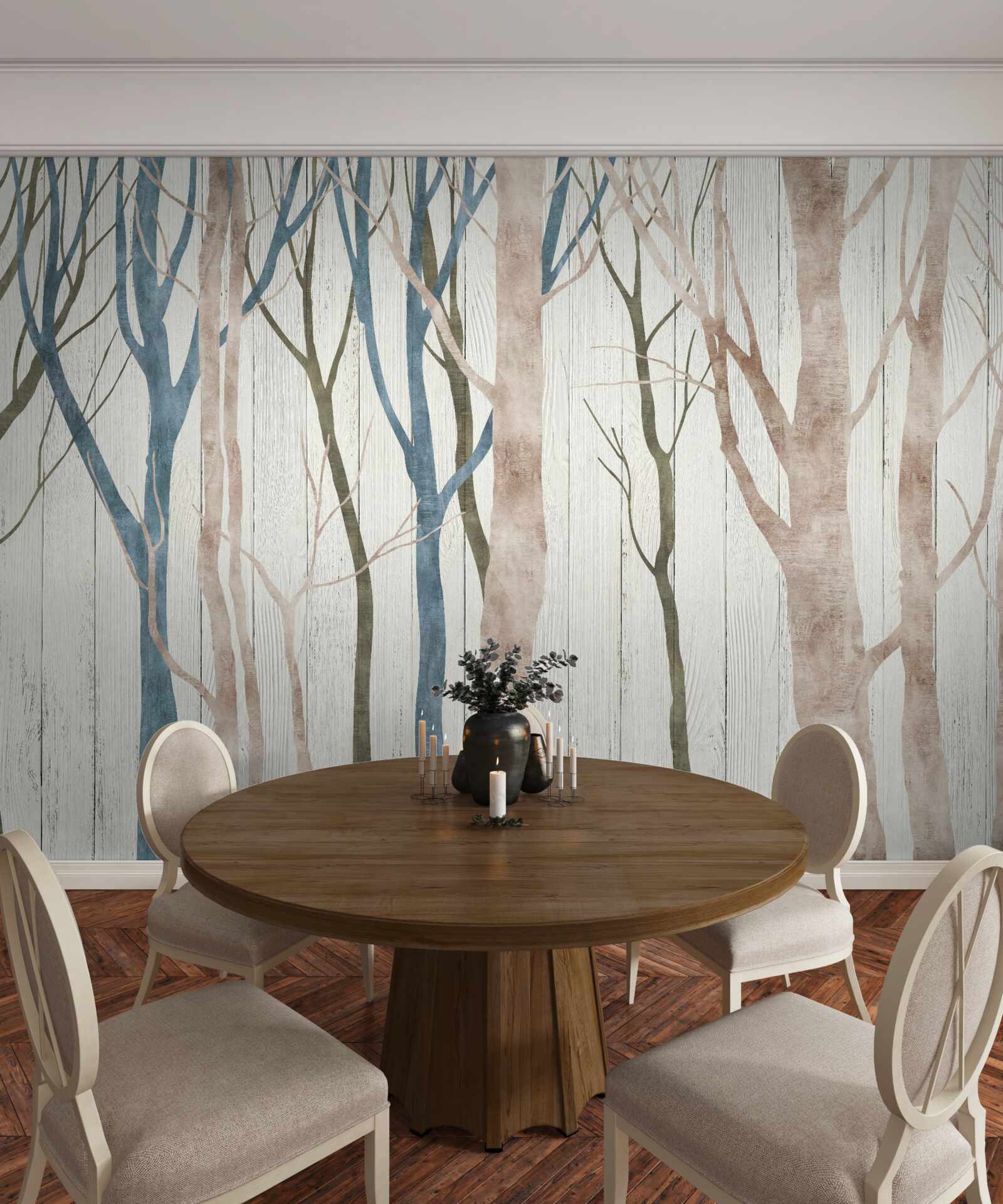 Фотошпалери образ похиленого лісу