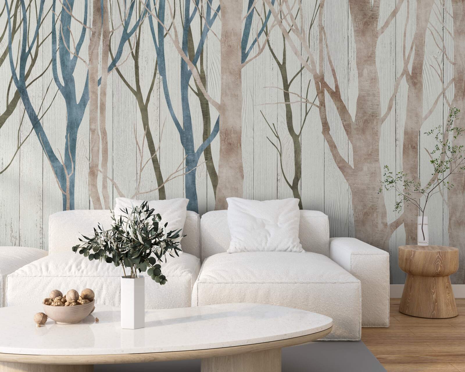 Фотошпалери образ похиленого лісу