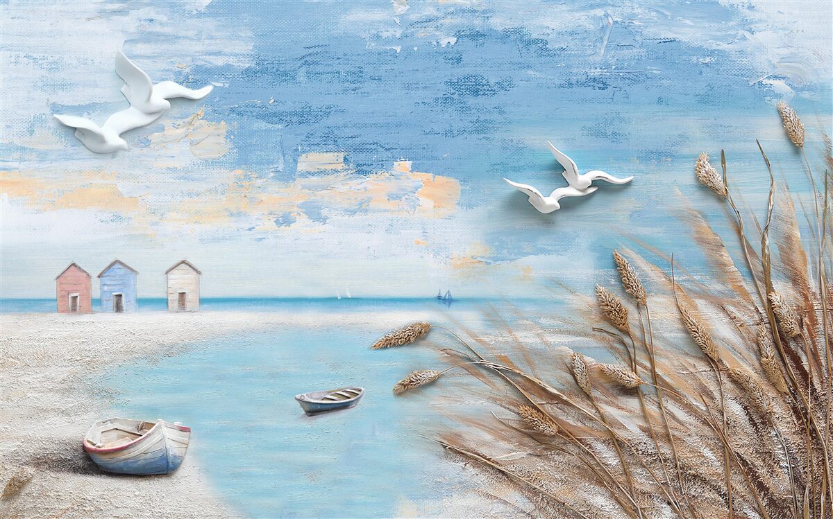 Фотошпалери узбережжя в осінній сезон