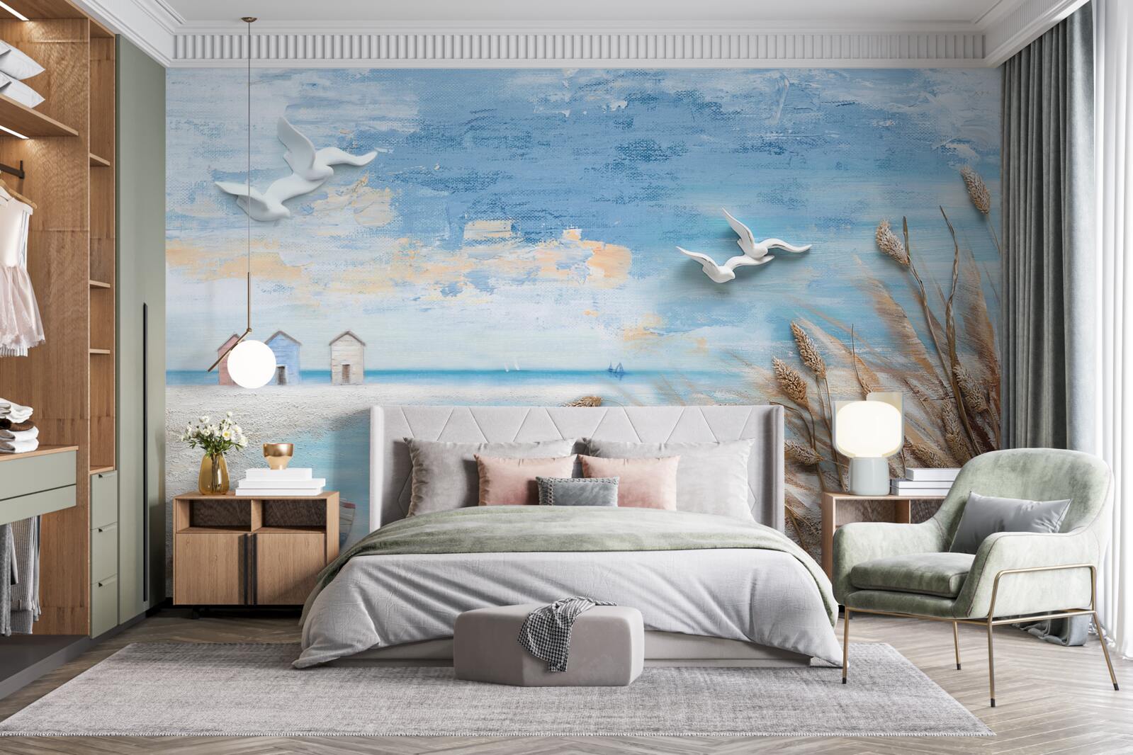 Фотошпалери узбережжя в осінній сезон