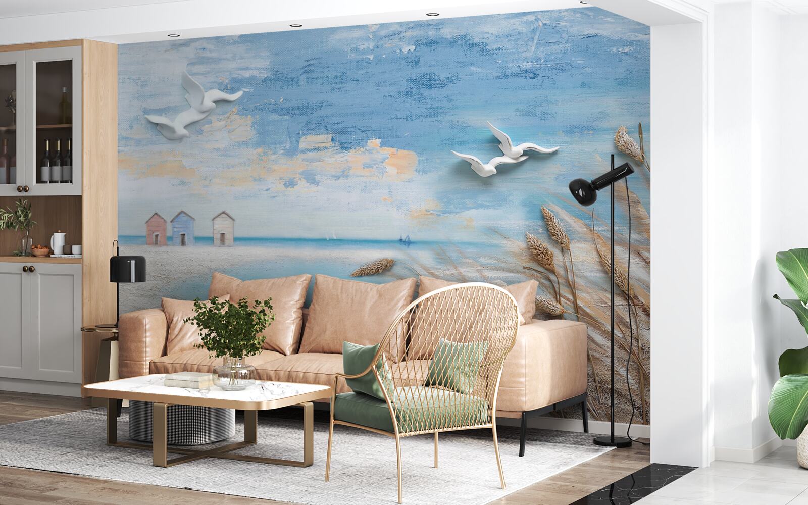 Фотошпалери узбережжя в осінній сезон