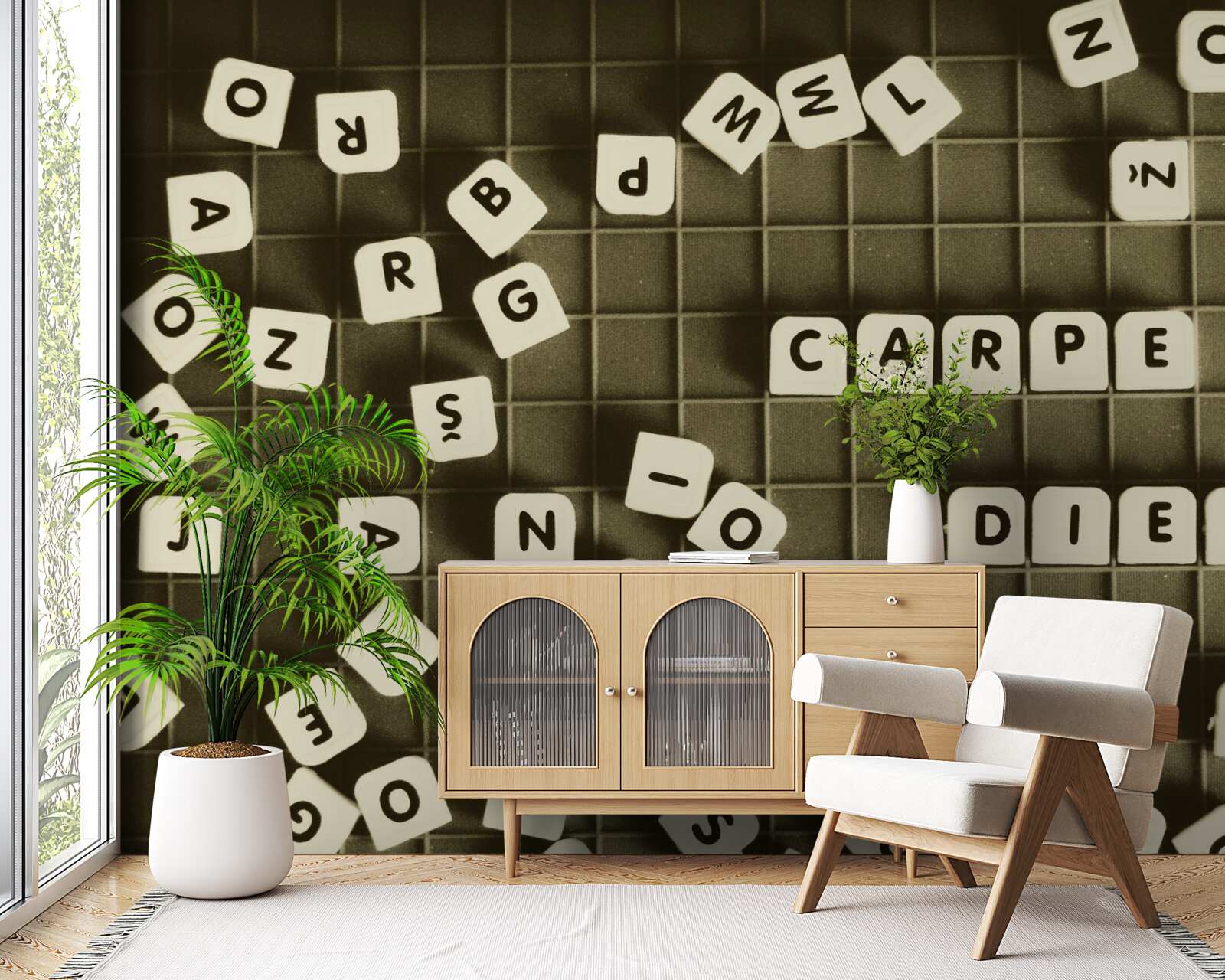 Фотошпалери гра слів