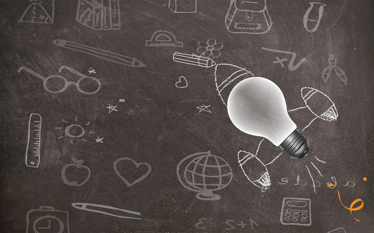 Фотошпалери на крейдяній дошці - навчання з творчістю