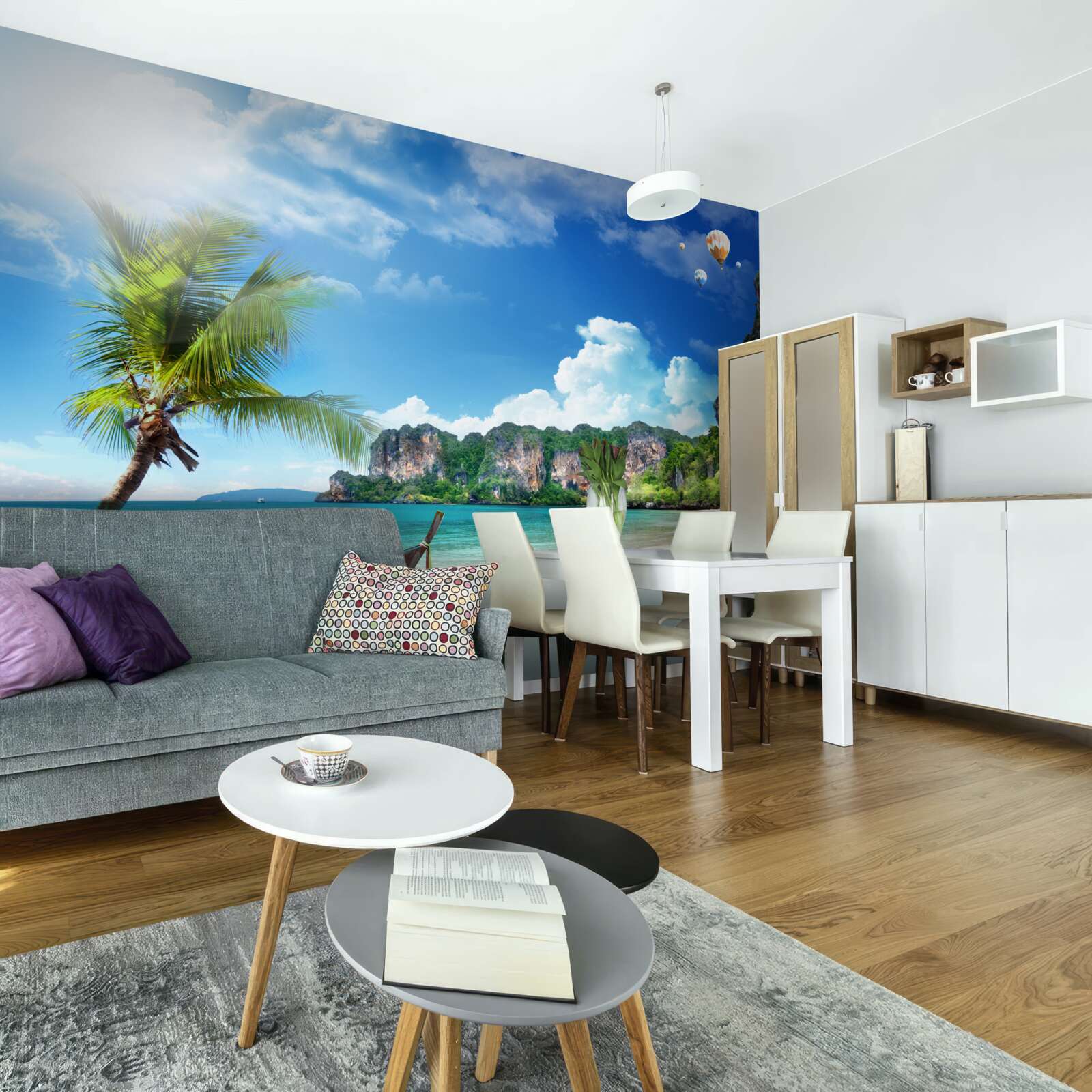 Фотошпалери док на покинутому острові