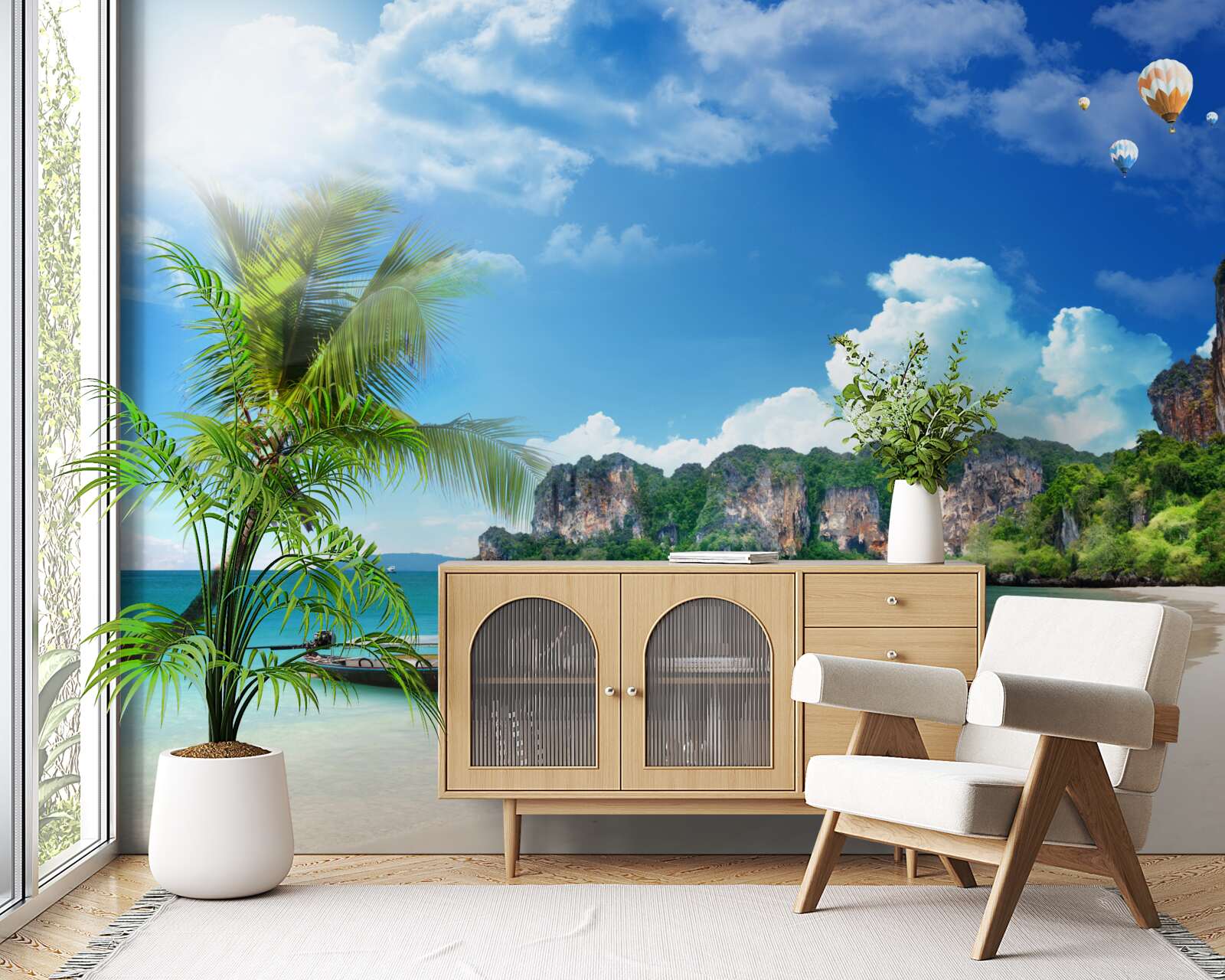 Фотошпалери док на покинутому острові