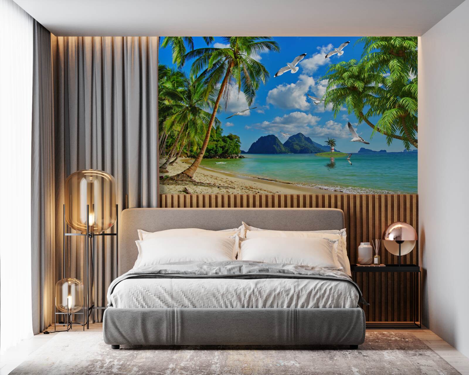 Фотошпалери рай у тропіках