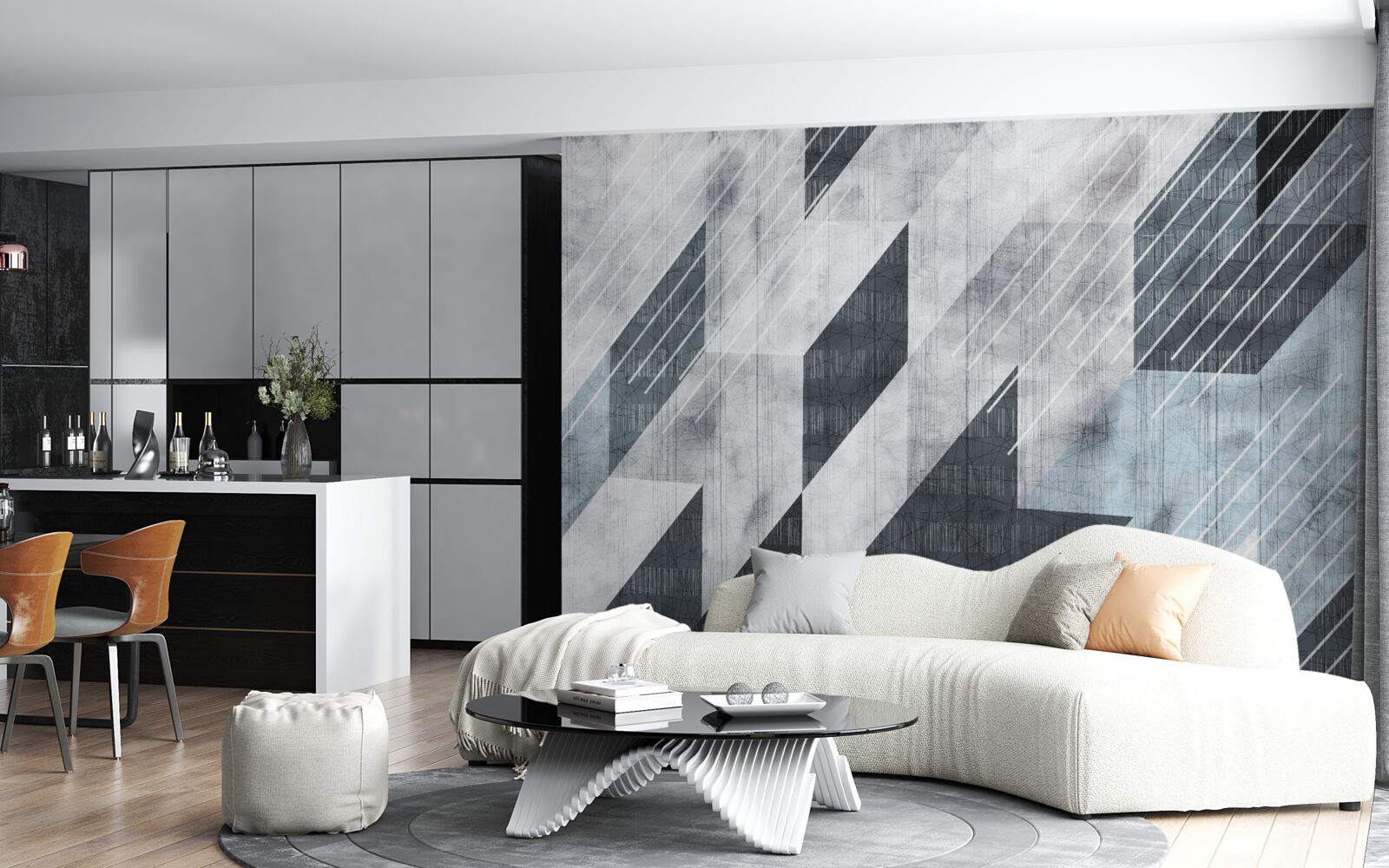 Фотошпалери перспективні блоки