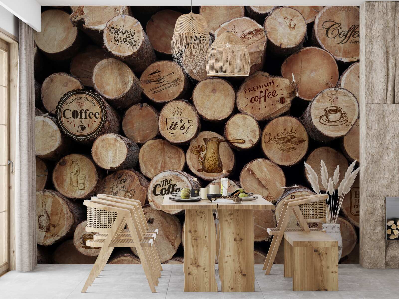 Фотошпалери пробки для вина з малюнками