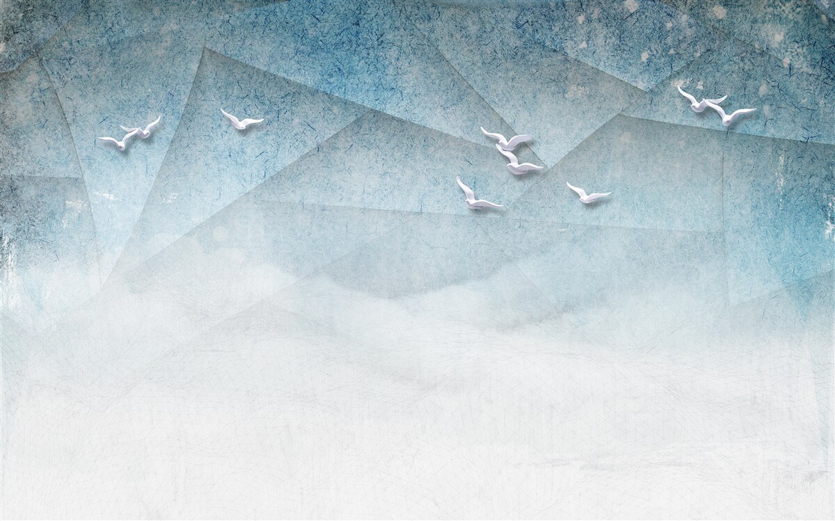 Фотошпалери ставок слугує кущовою зоною для птахів