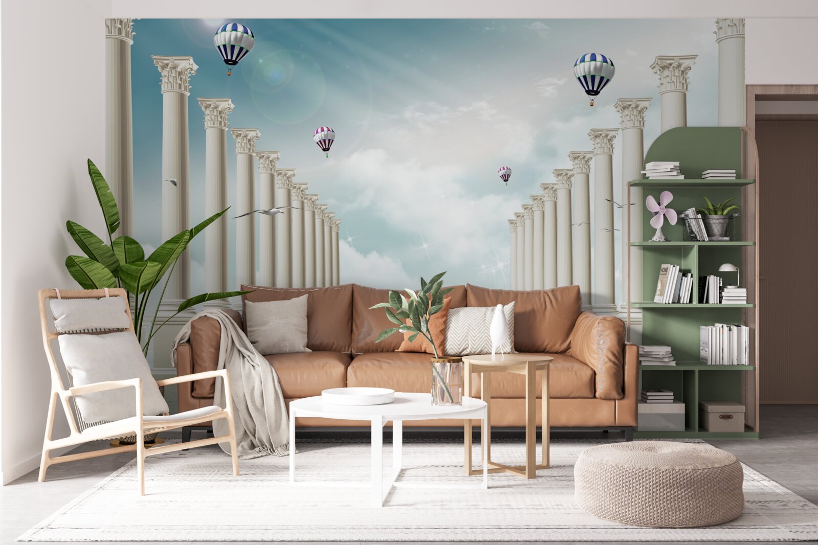 Фотошпалери Єгипетські арки на тлі блакитного неба