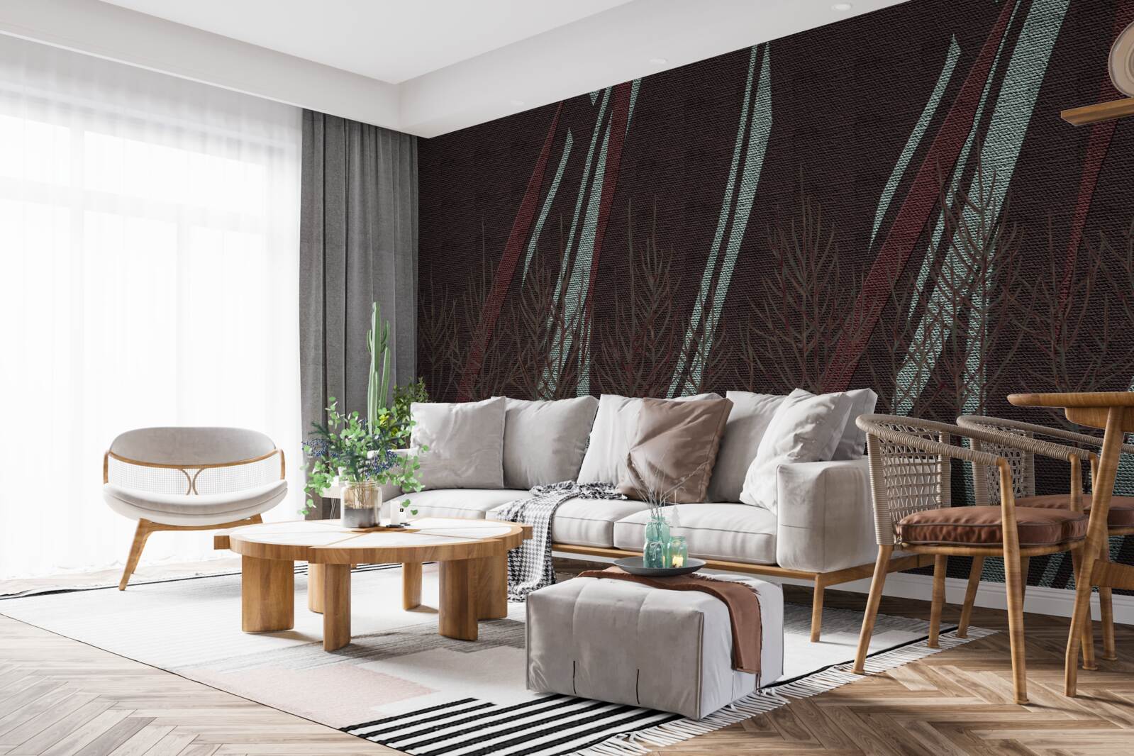 Фотошпалери сильний дощ