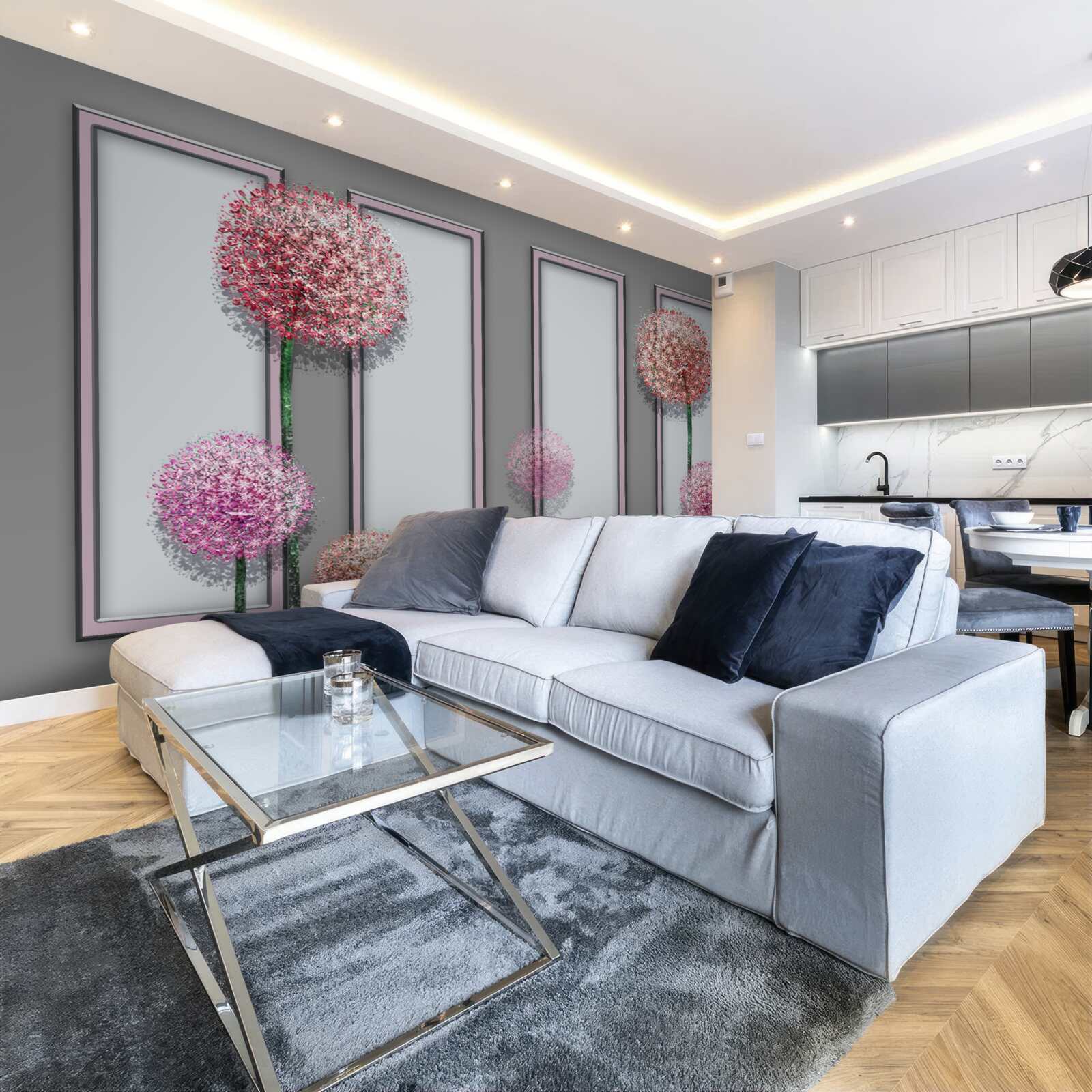 Фотошпалери кульбаби та віконні модулі