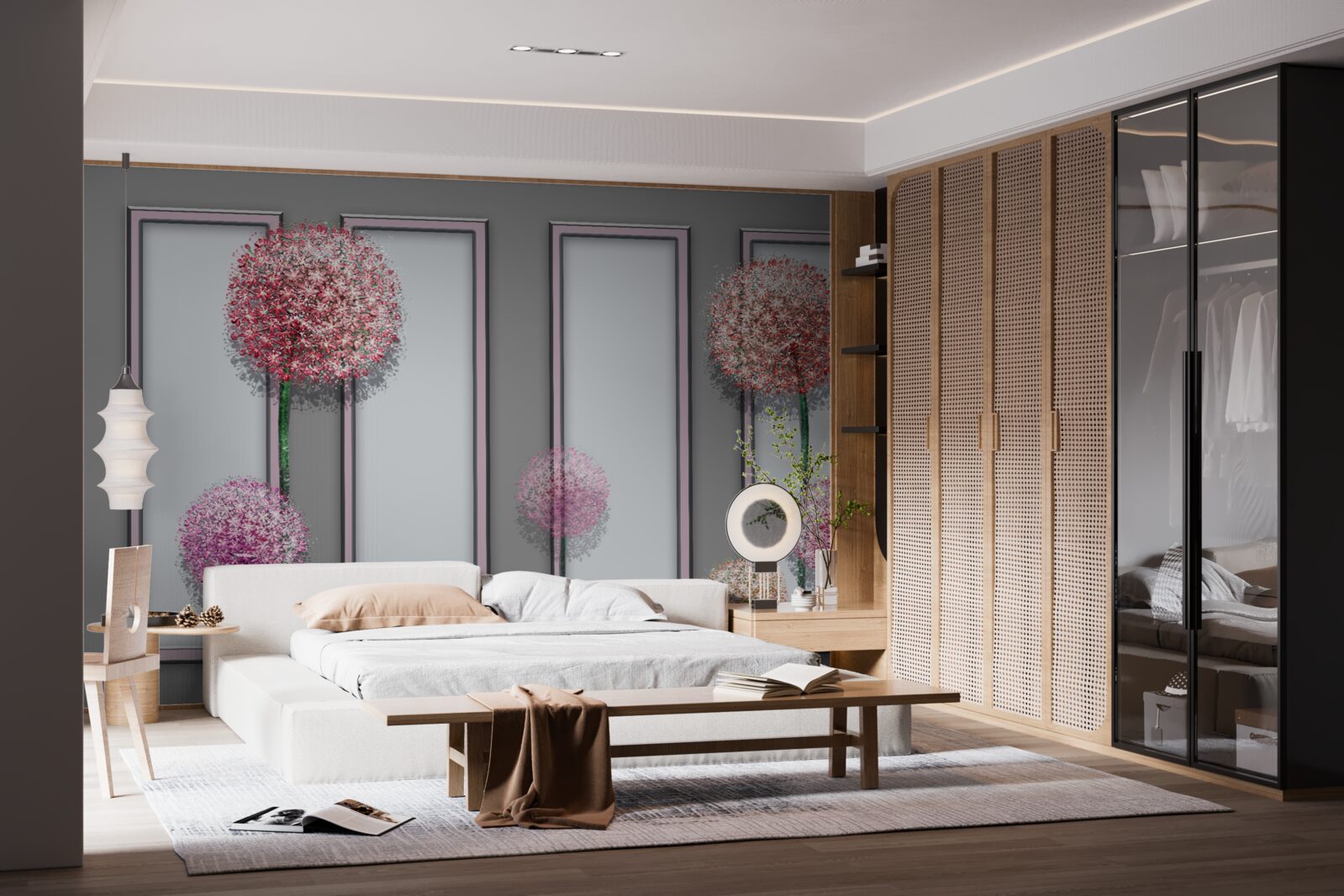 Фотошпалери кульбаби та віконні модулі