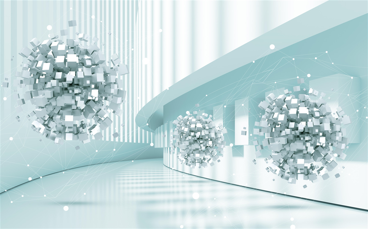 Фотошпалери невидимі кулі ковзають по траєкторії