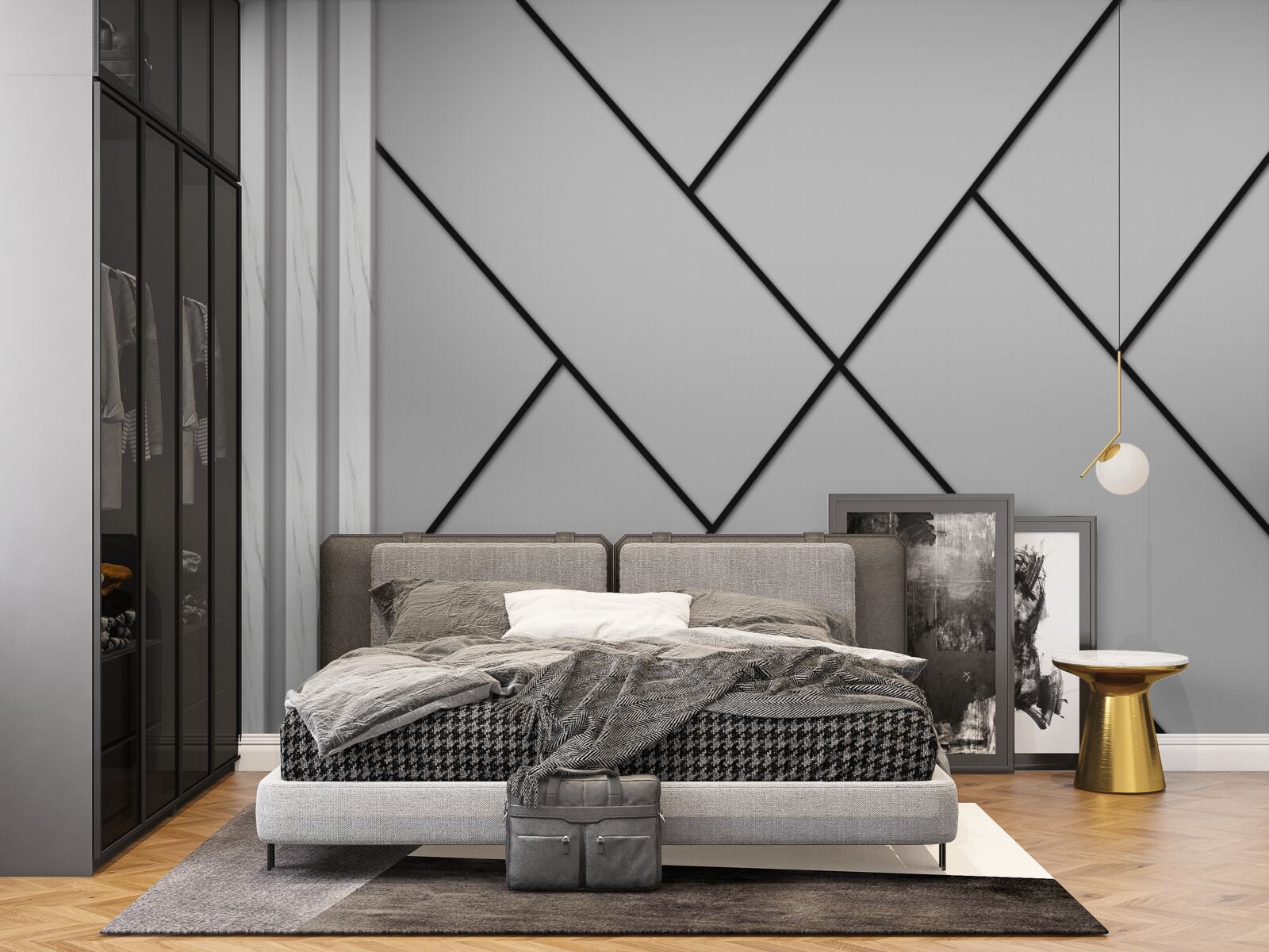 Фотошпалери перетин прямих траєкторій