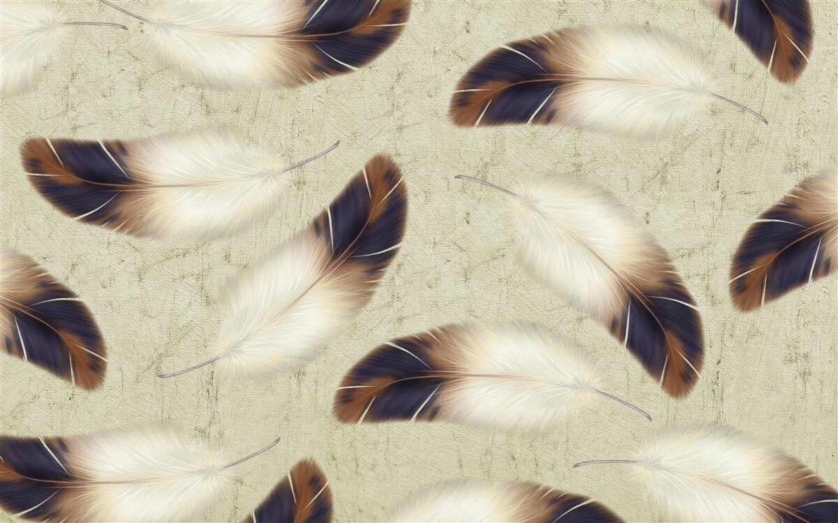 Фотошпалери чудове пір'яне тло