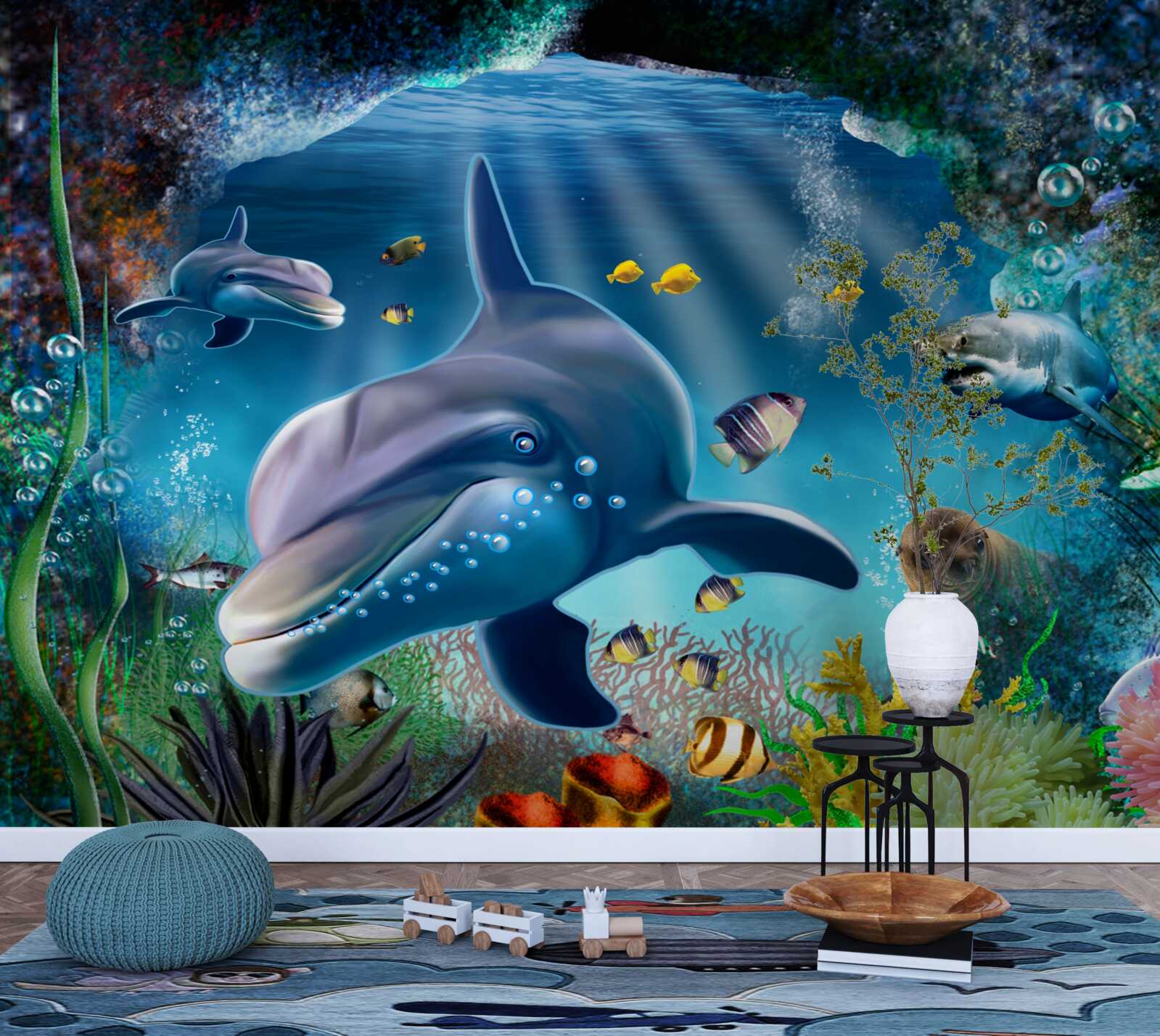 Фотошпалери глибоководні мешканці хижого характеру