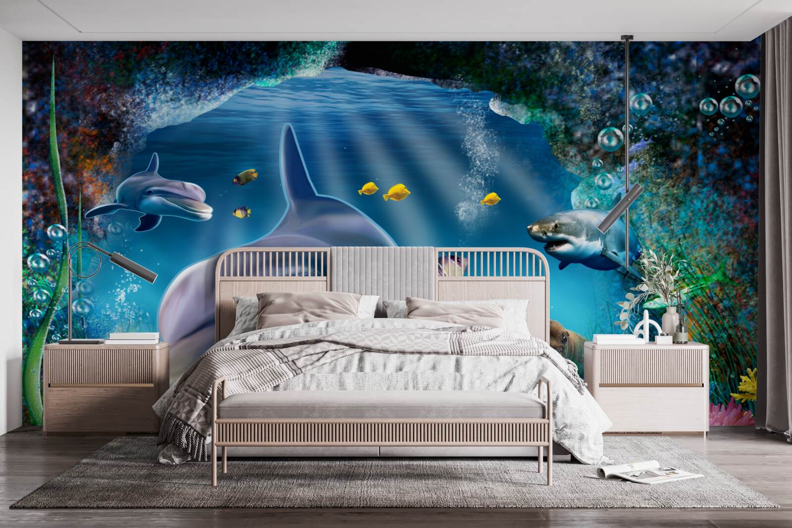 Фотошпалери глибоководні мешканці хижого характеру